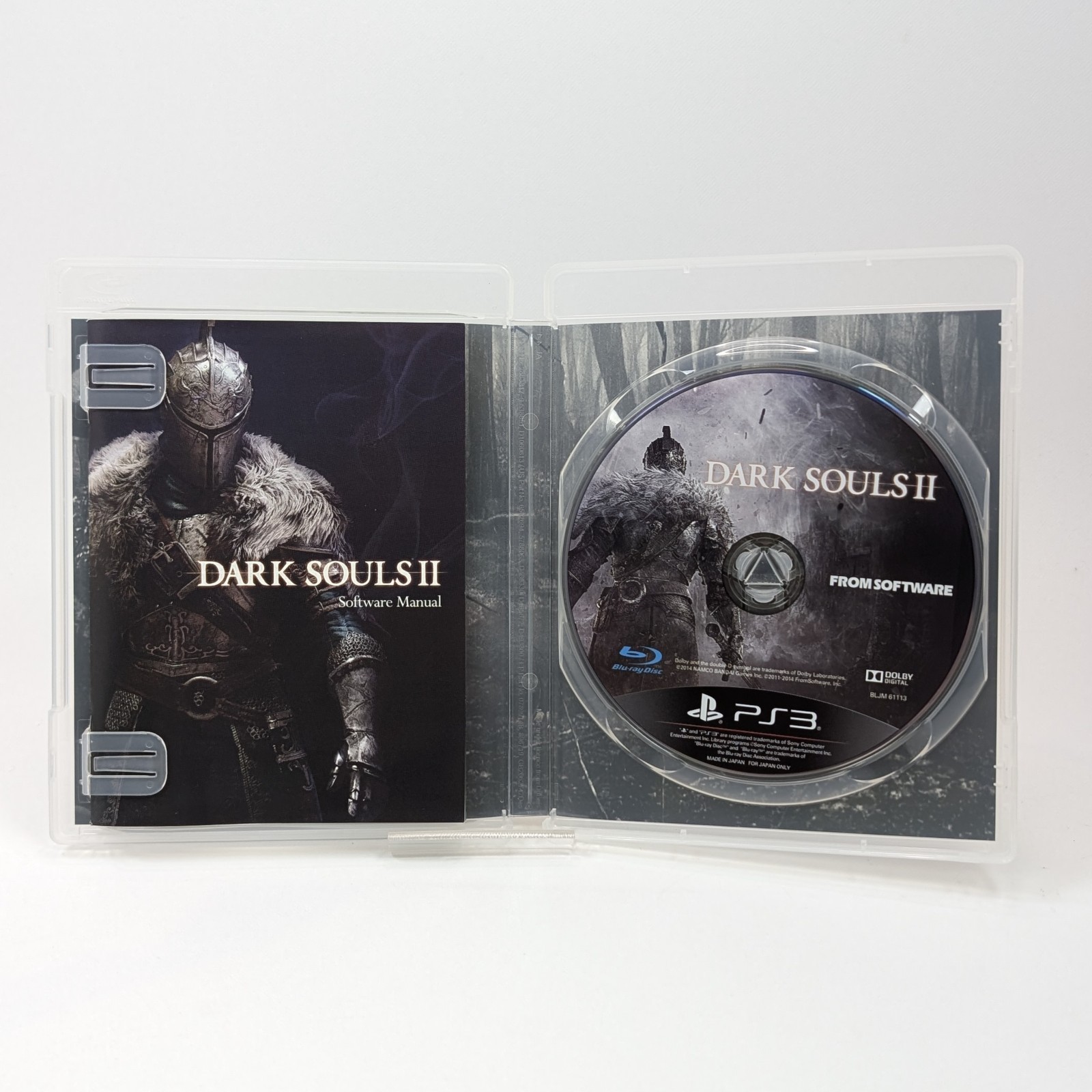Dark Souls II (PS3, Japan) From Software 2014 CERO D w/ Manual Complete