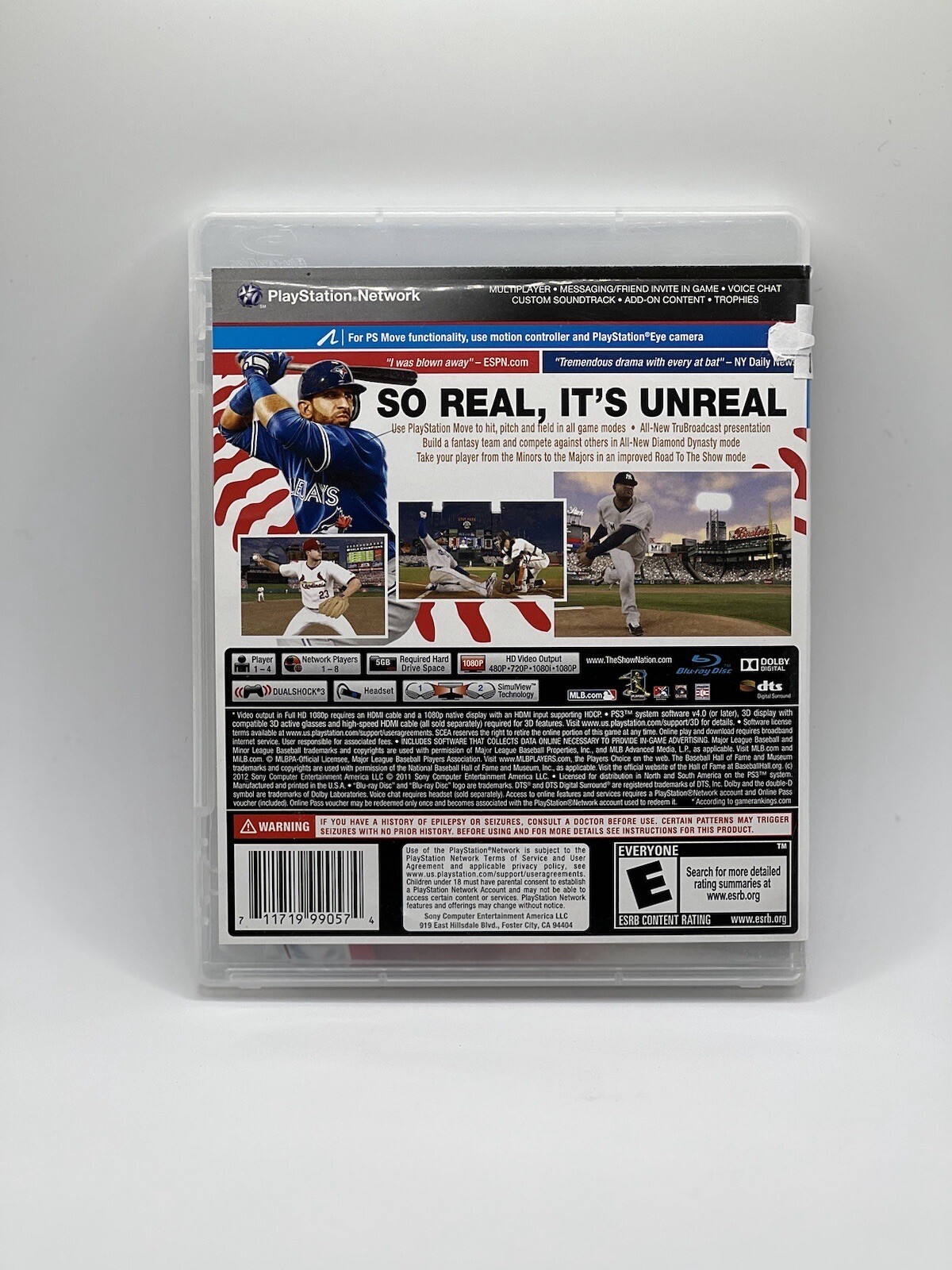 CIB MLB 12: THE SHOW in Very Good Condition – PS3 – Tested