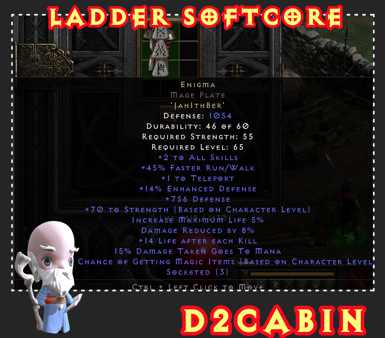 Diablo 2 D2R SC💥Ladder💥Made Enigma💥Choose Your Base💥PC/SWITCH/PS