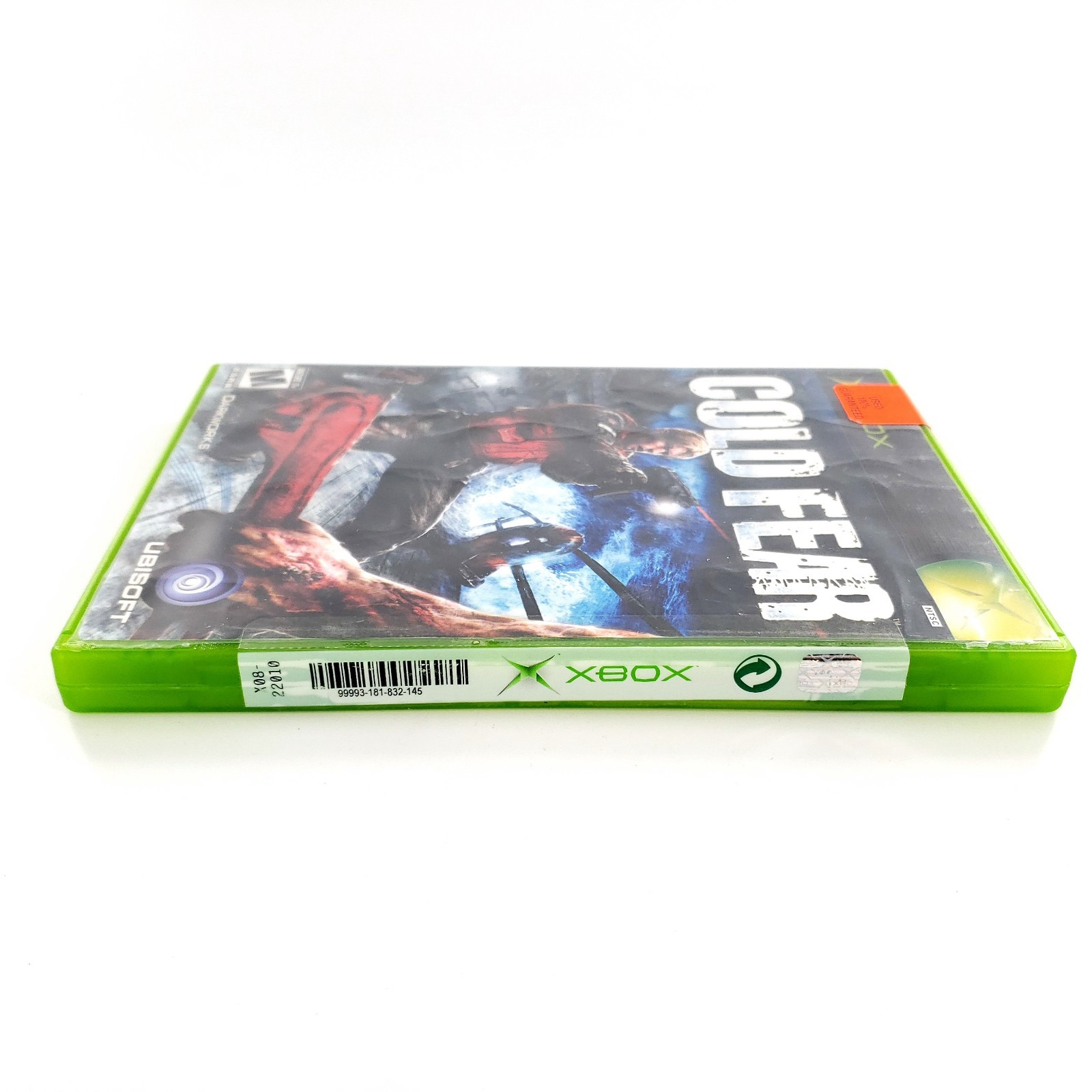 Cold Fear (Microsoft Xbox, 2005) Missing Cellophane New Factory Sticker Seal