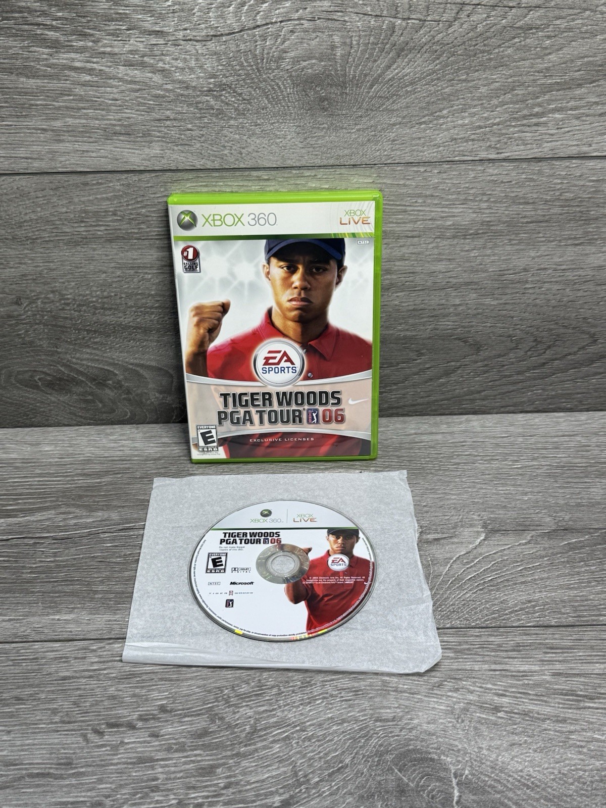 Tiger Woods PGA Tour 06 Mint💿! Xbox 360 No Manual 1yr Warranty VERY GOOD
