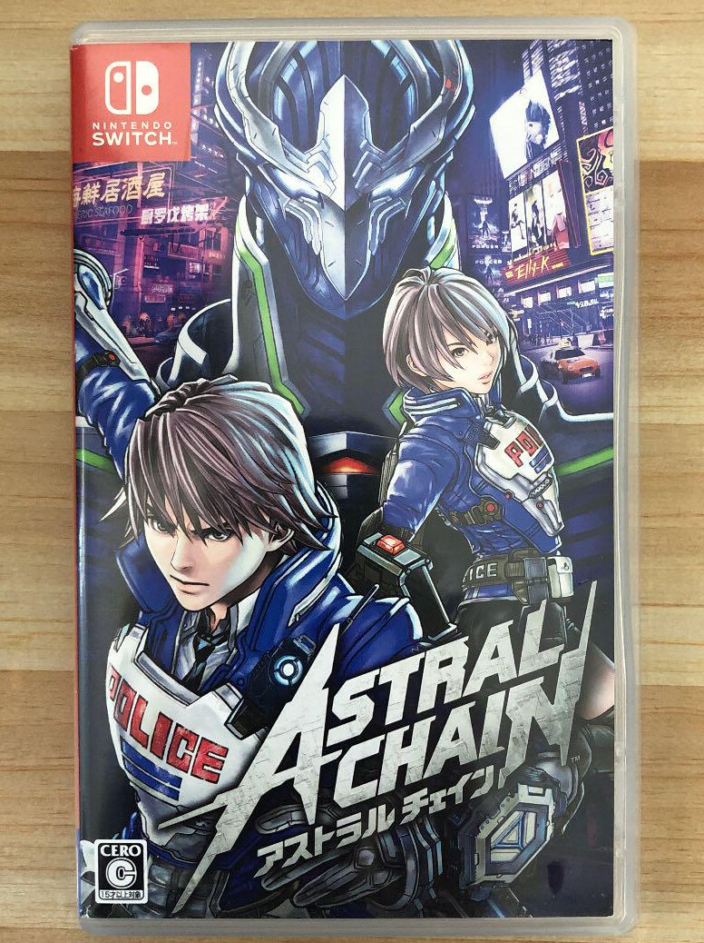 Astral Chain Nintendo Switch Japan ver Chinese Korean Tested & Fully working