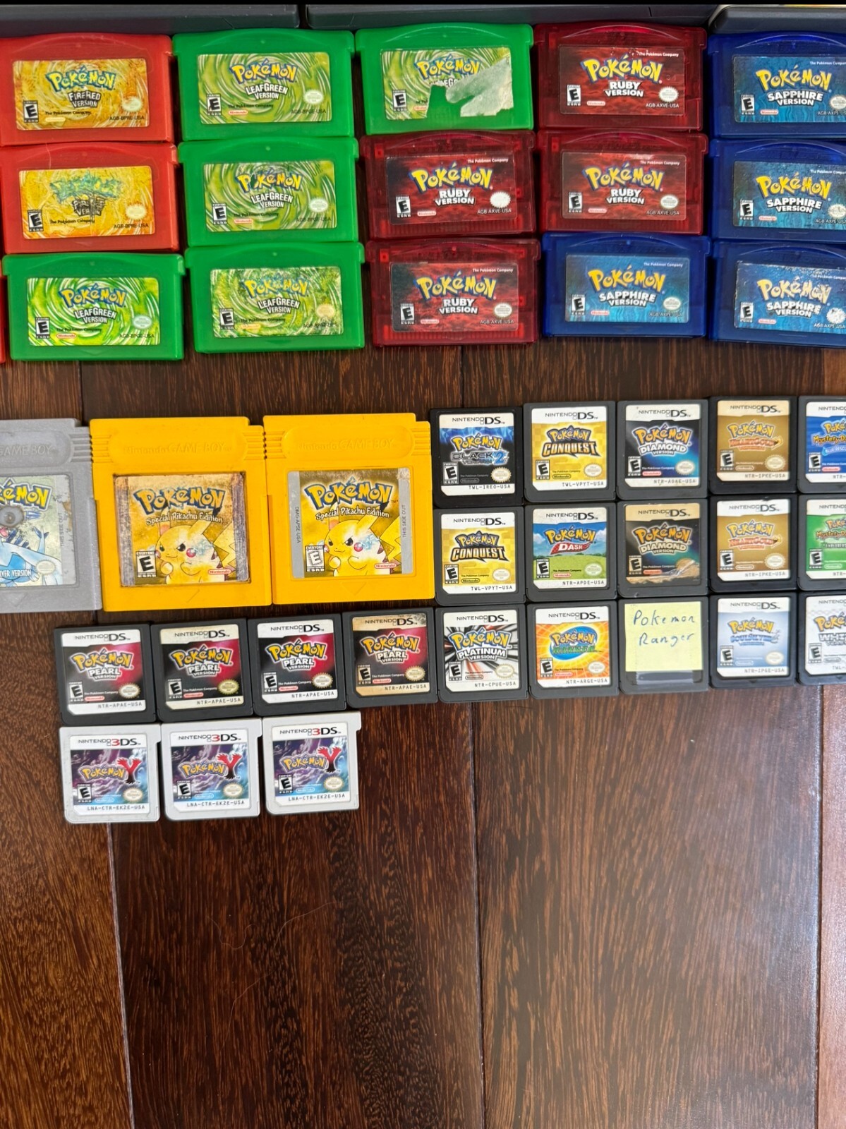 Authentic Pokemon Video Game Collection for GBA Nintendo DS/3DS *Pick and Choose