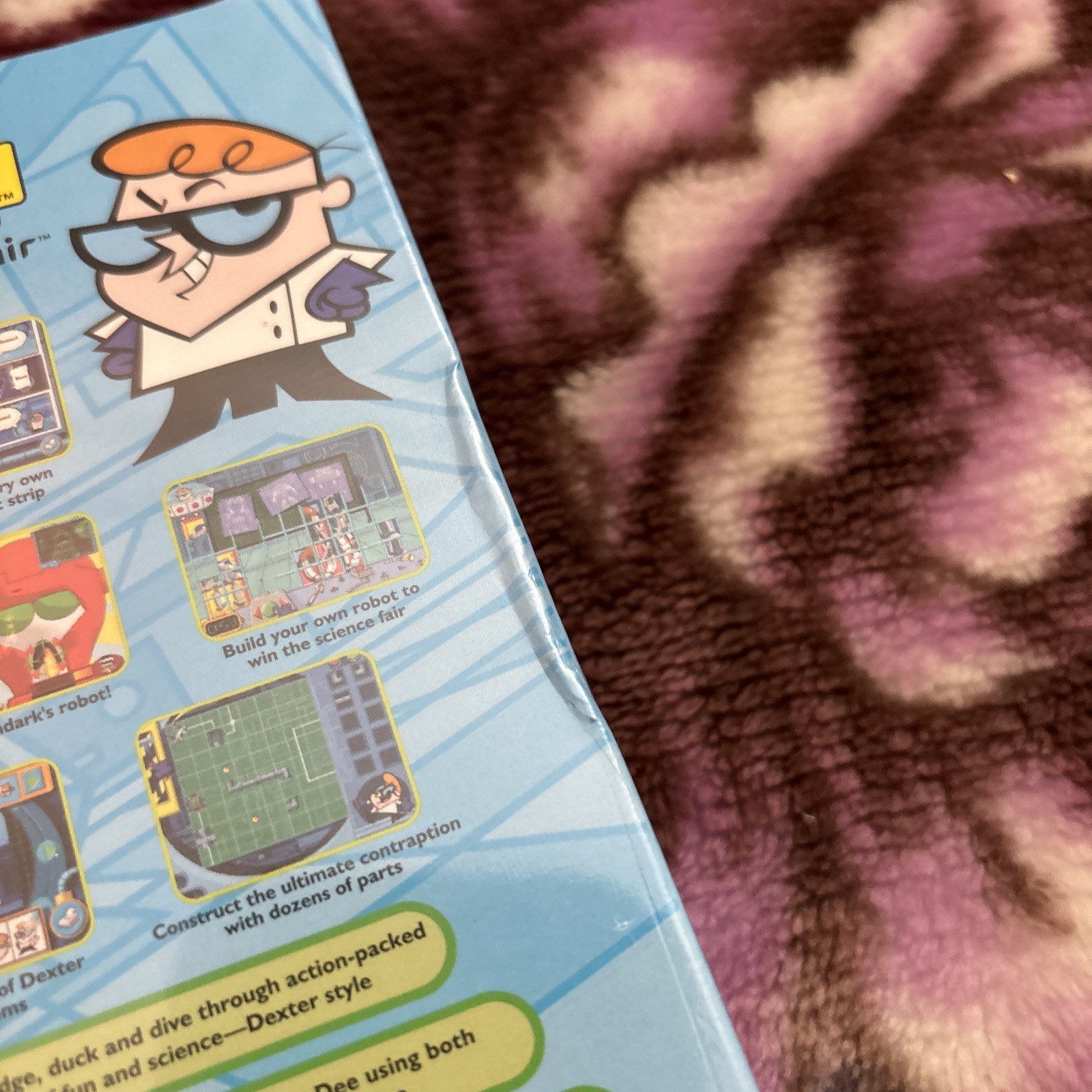 Dexter’s Laboratory Science Ain’t Fair 2001 Rare Sealed New Cartoon Network