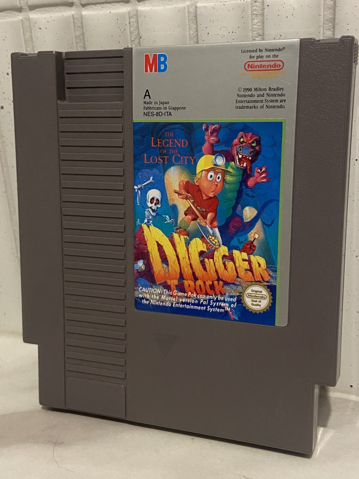 Digger T. Rock: The Legend of the Lost City (NES, 1990) – Cartridge Only – T&W
