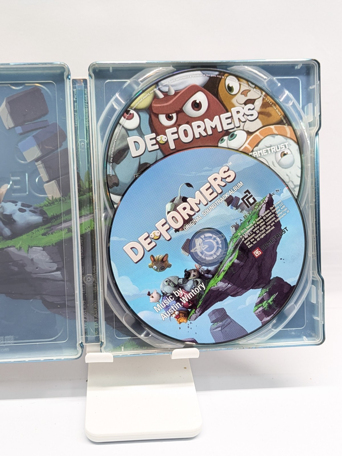 Deformers: Steelbook Edition, Gamestop Exclusive (PlayStation 4, PS4) Game + CD