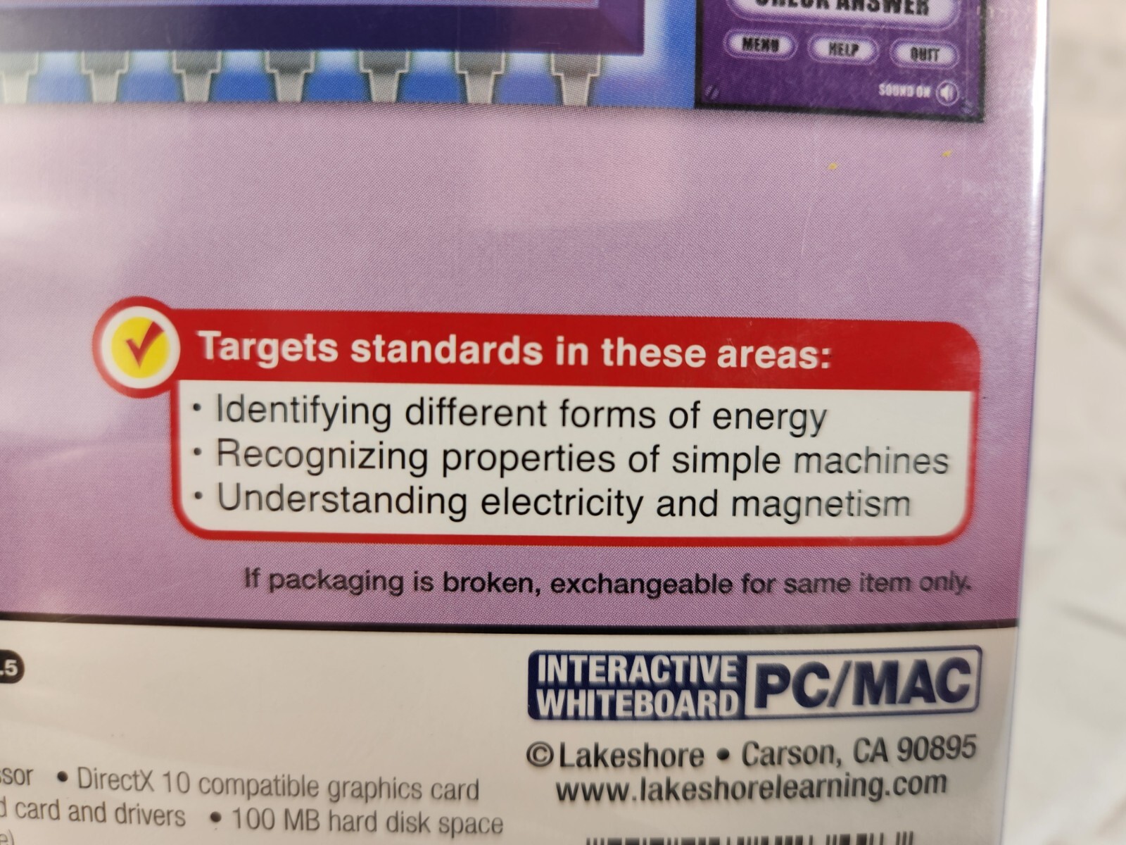 Power Surge Interactive Physical Science Game – Gr. 4-6 – PC/MAC NEW SEALED