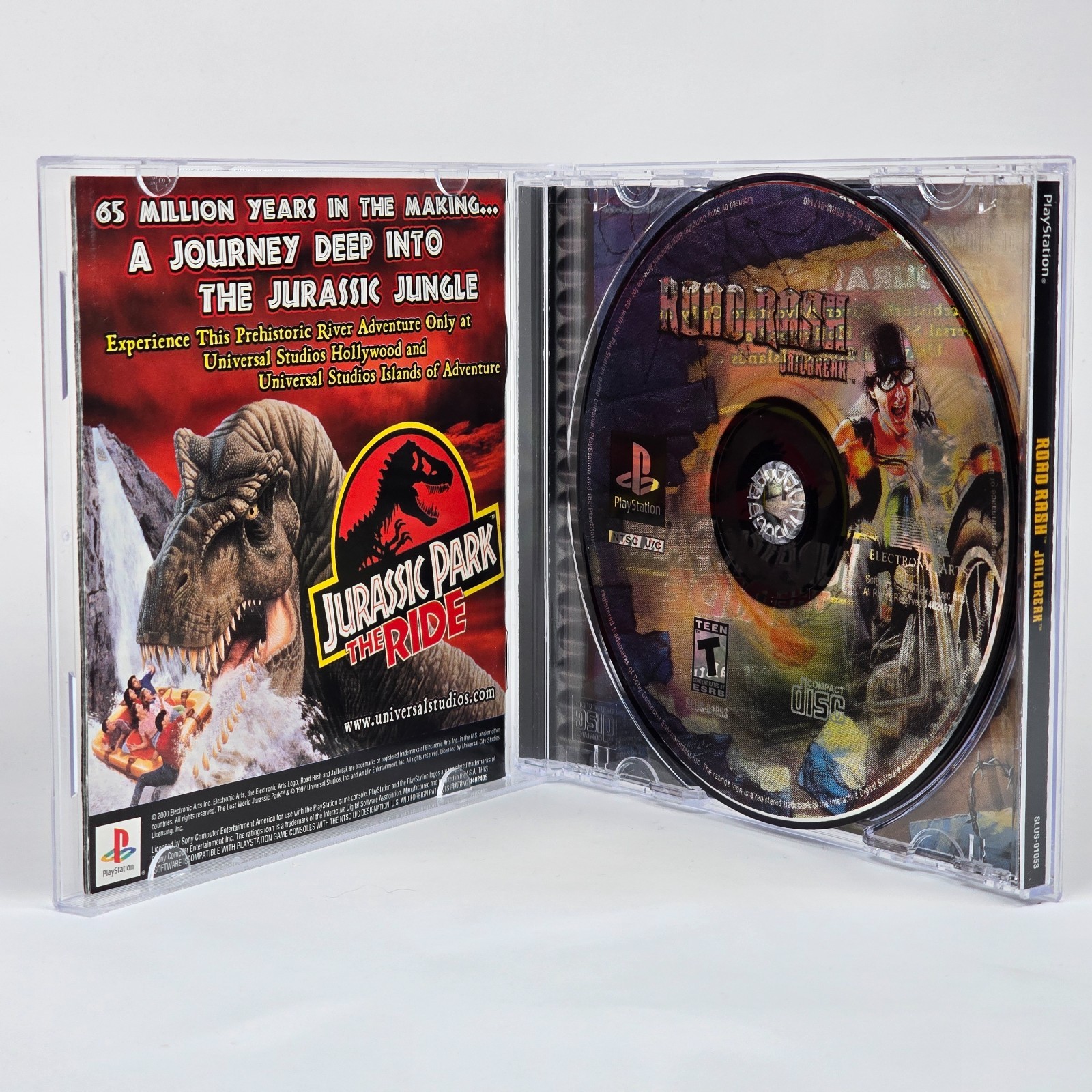 💿REFURBISHED Road Rash: Jailbreak (PlayStation 1 PS1) CIB COMPLETE💿