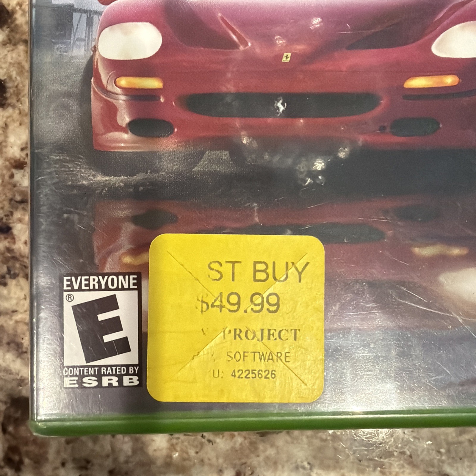 Microsoft Xbox Project Gotham Racing Brand New Factory Sealed Black Label