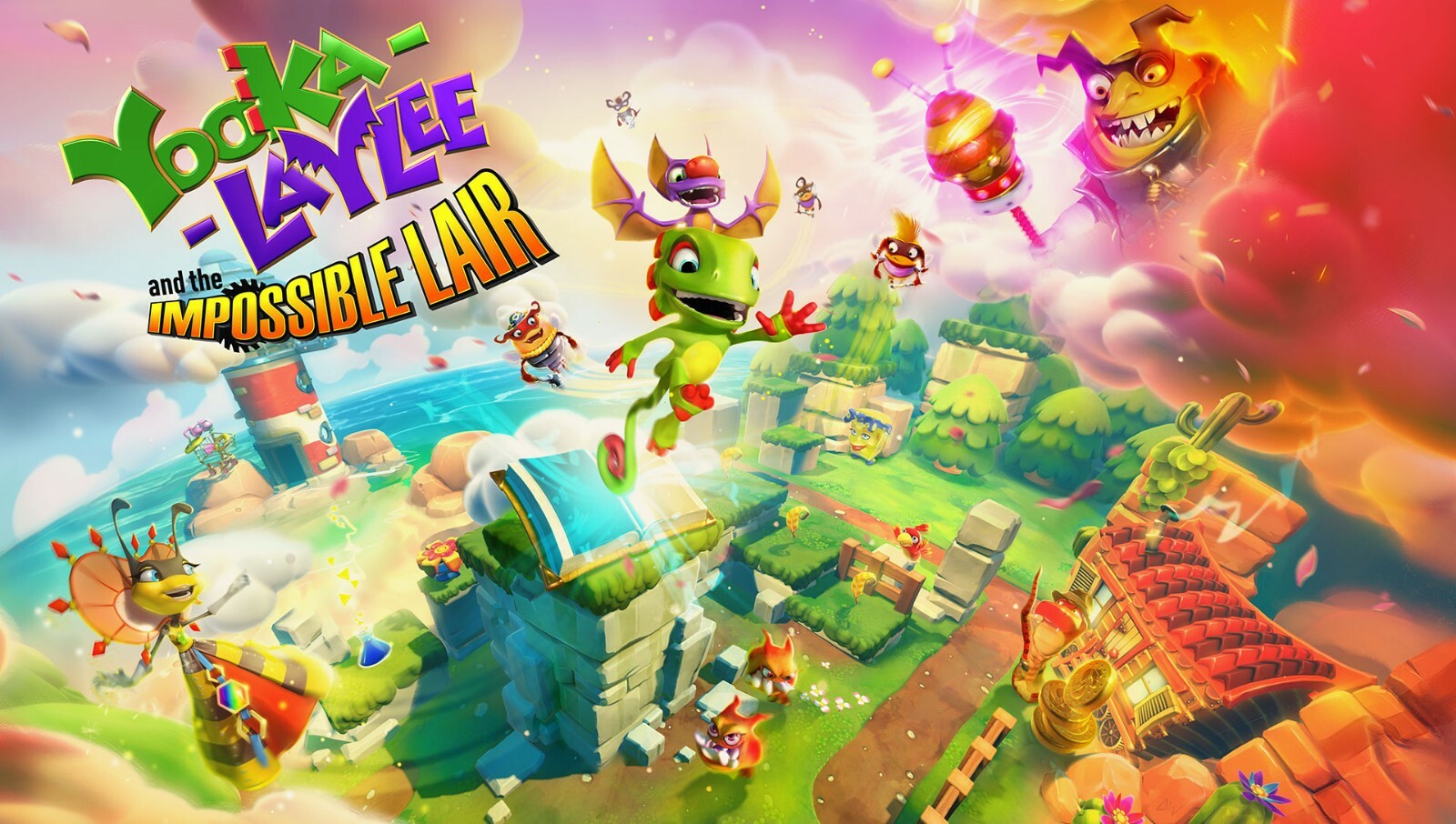Yooka-Laylee and the Impossible Lair: PC Steam Key (Message Delivery)