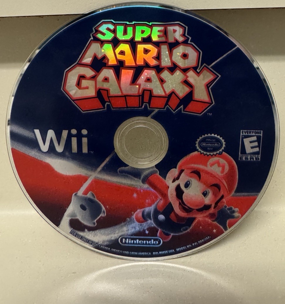 Super Mario Galaxy Nintendo Wii – Disc Only – Tested Working