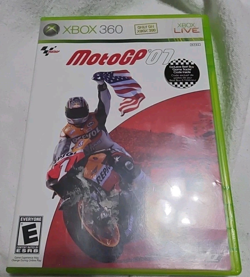 MotoGP 07 Xbox 360 CIB Complete