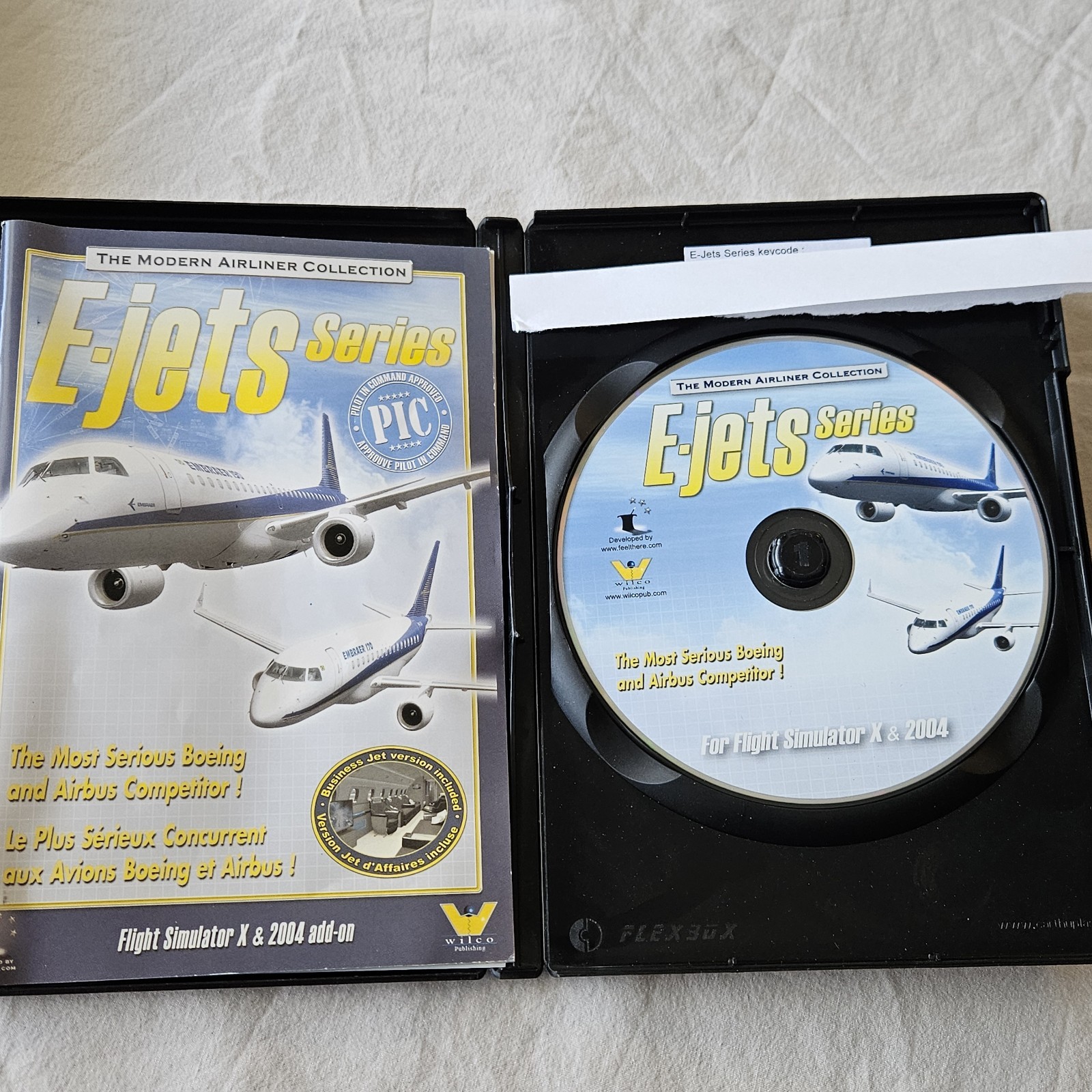 Microsoft Flight Simulator X Expansion LOT 737 A320 Ejets Just Flight PC FS 2004