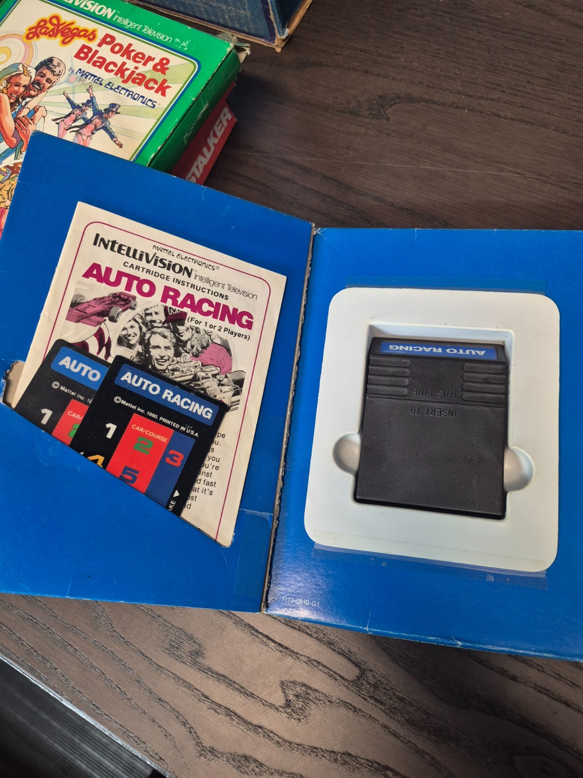 Mattel INTELLIVISION Game Lot Of 23, Some Overlays, Various Titles + BOX