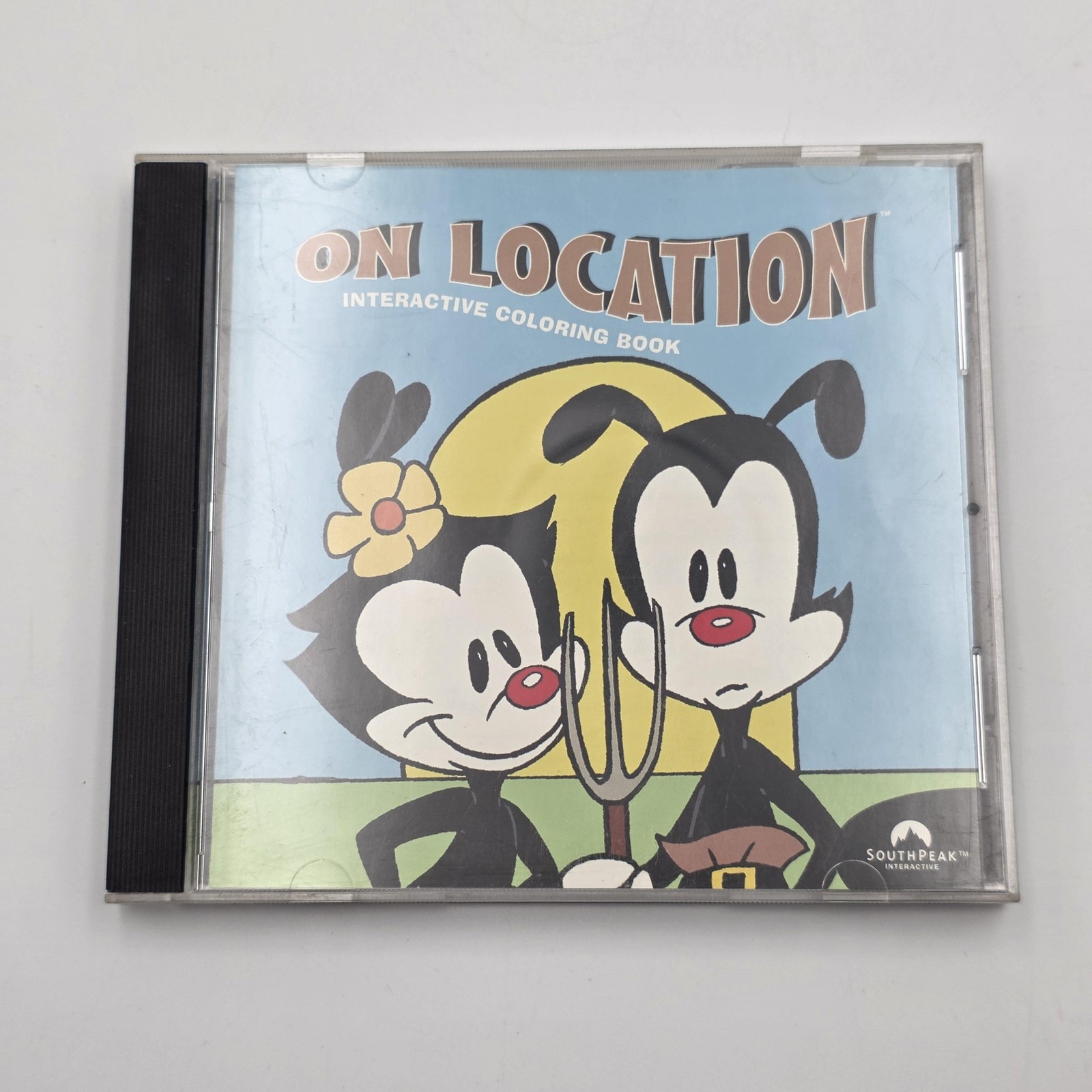 On Location Crazy Paint PC CD-ROM SouthPeak Interactive Windows 1998 Family/Kids