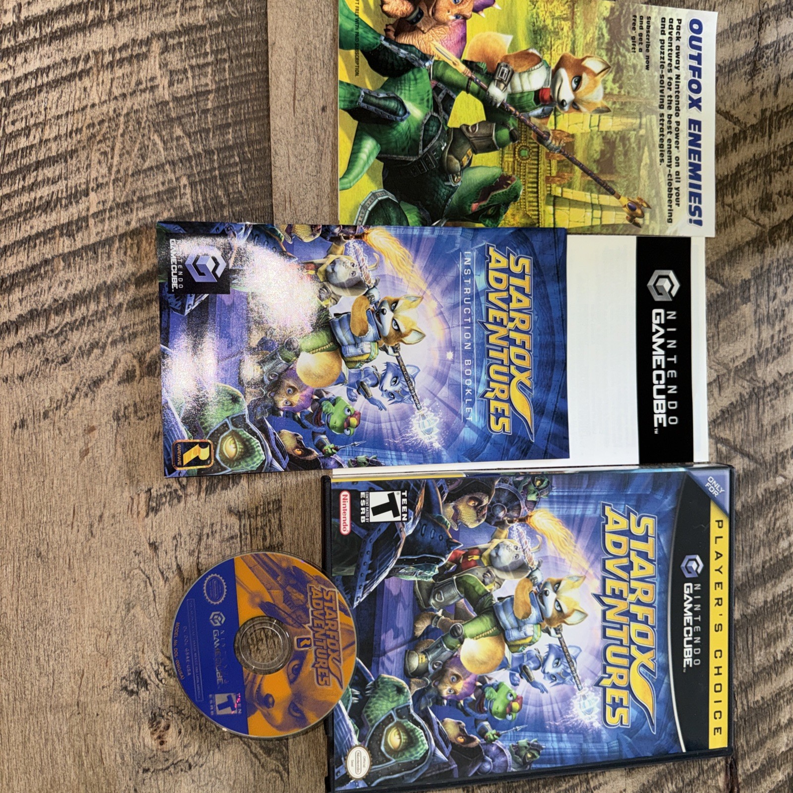 Star Fox Adventures Player’s Choice (Nintendo GameCube, 2003)
