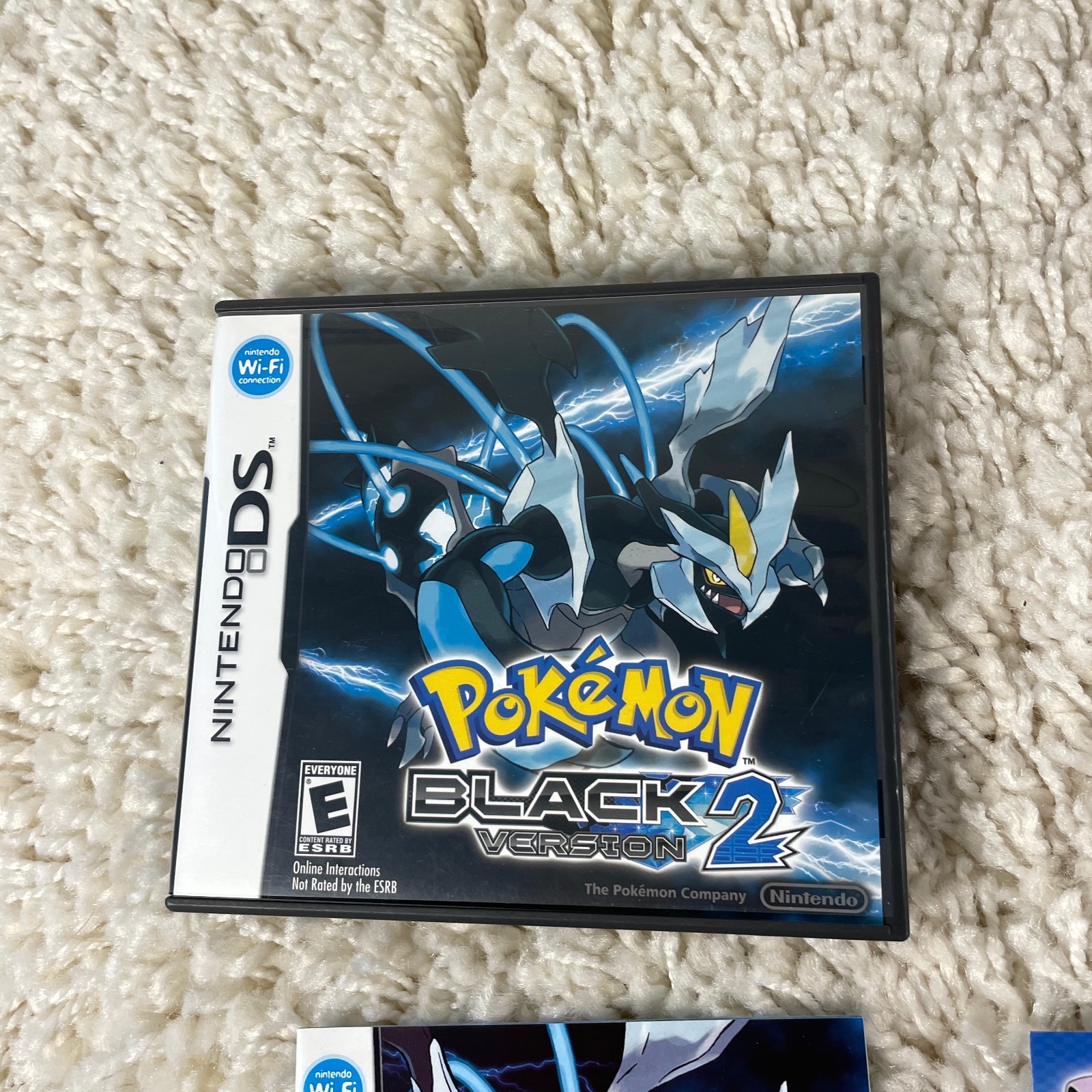 Pokémon Black Version 2 (Nintendo DS, 2012) Authentic Complete in Box CIB Tested