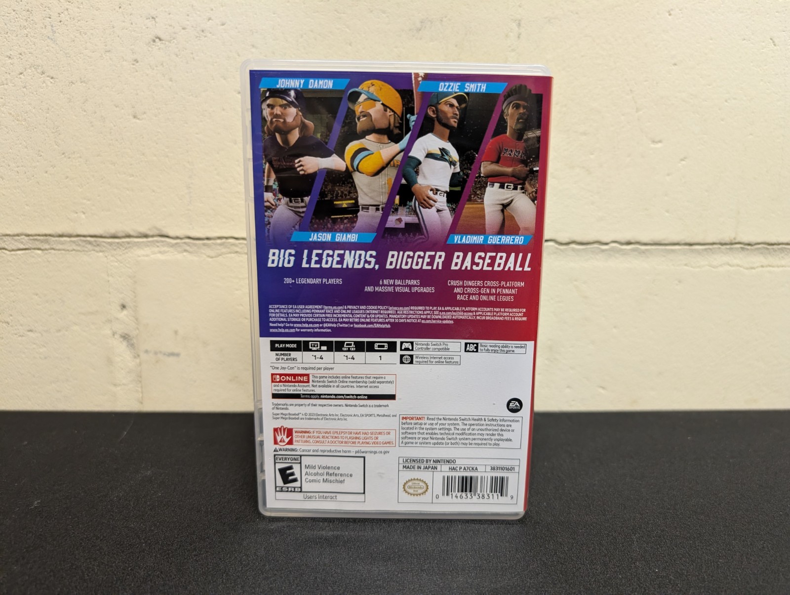 Nintendo Switch Super Mega Baseball 4 EA Sports 2023 Video Game Tested