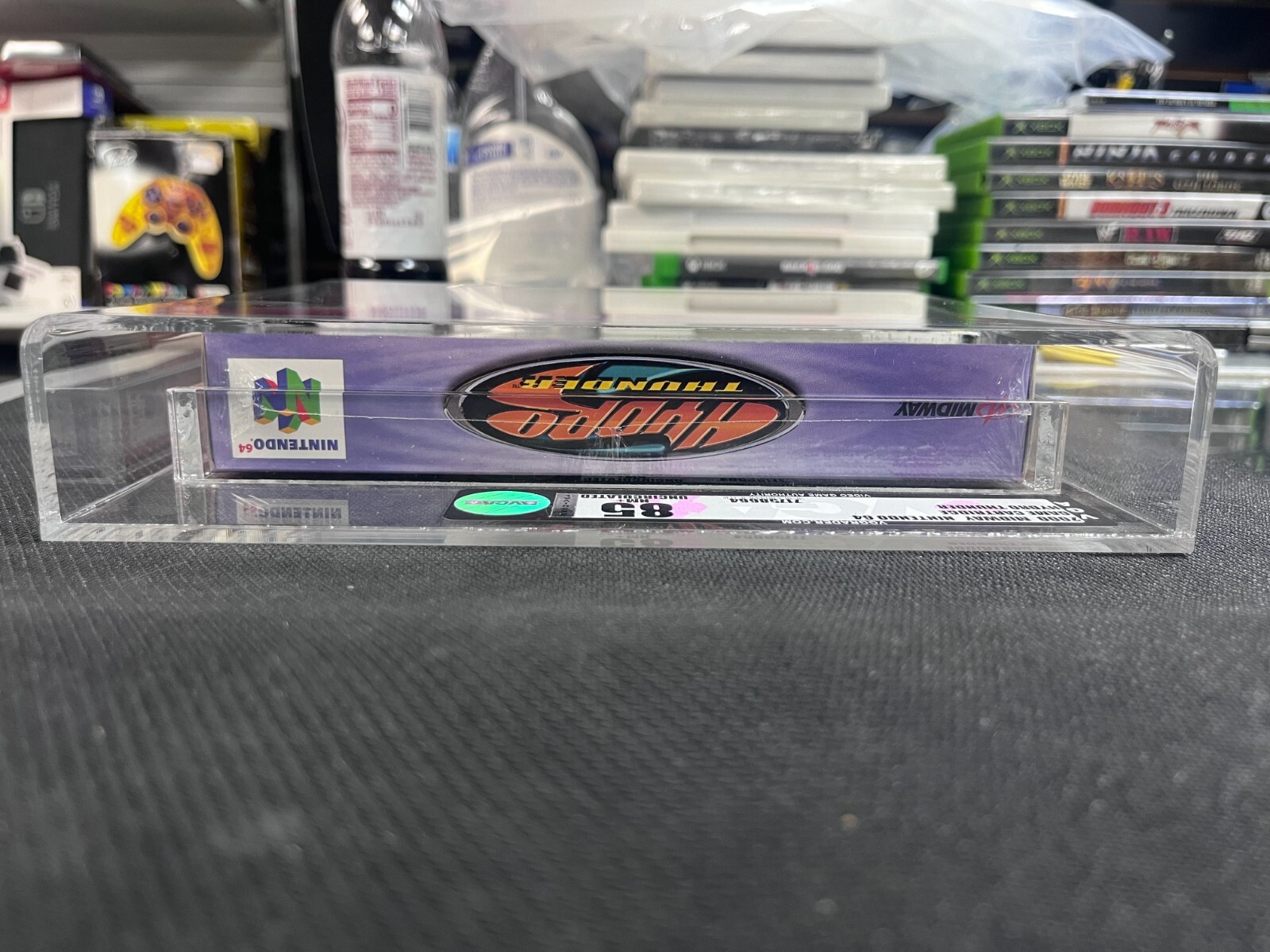 Hydro Thunder Uncirculated VGA 85 Nintendo 64 N64 Brand New Factory Sealed