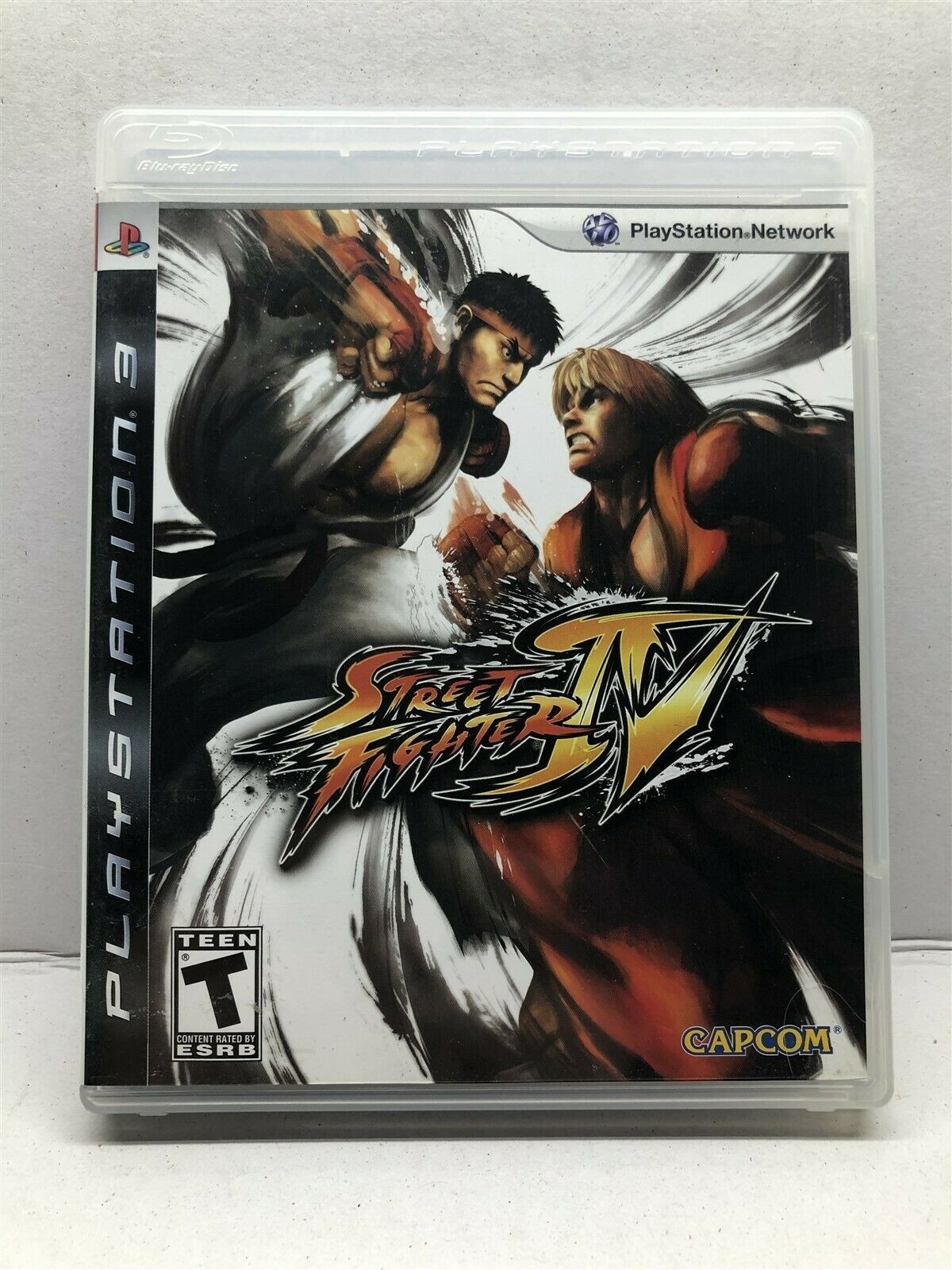 Street Fighter 4 IV (PlayStation 3, 2009) Complete w/ Manual – Tested Working