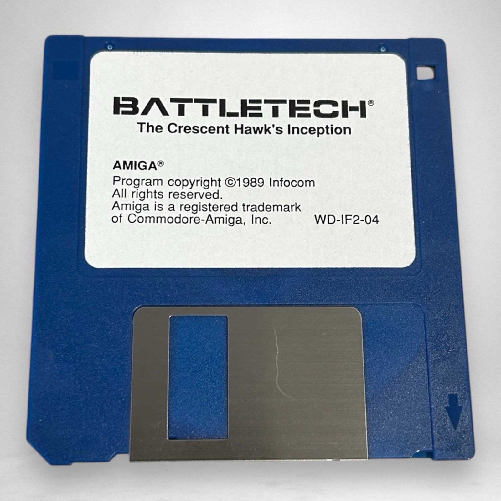 Battletech The Crescent Hawk’s Inception Commodore Amiga CIB W/ Poster