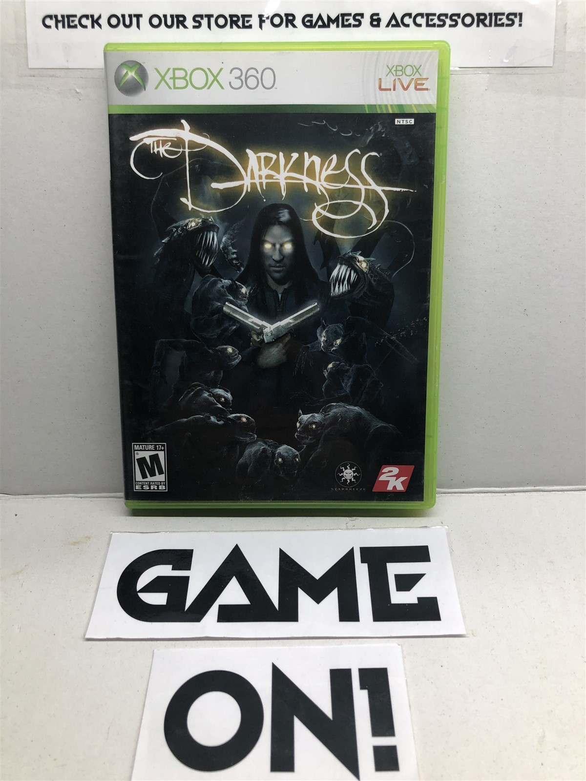The Darkness (Xbox 360, 2007) Complete Tested Working – Free Ship