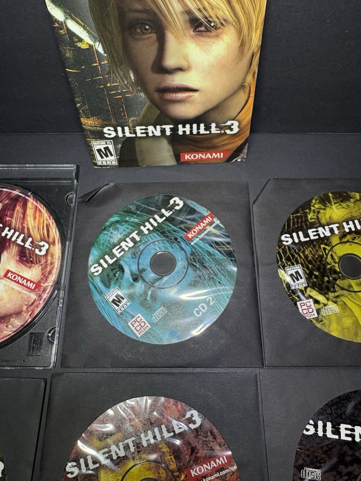 Rare Silent Hill 3 (PC 2003) Set With Manual Games & Soundtrack