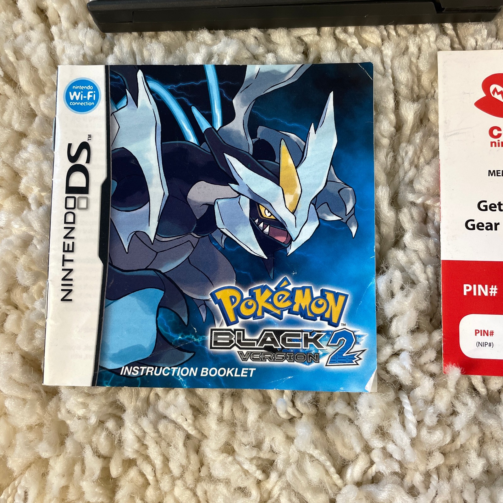 Pokémon Black Version 2 (Nintendo DS, 2012) Authentic Complete in Box CIB Tested