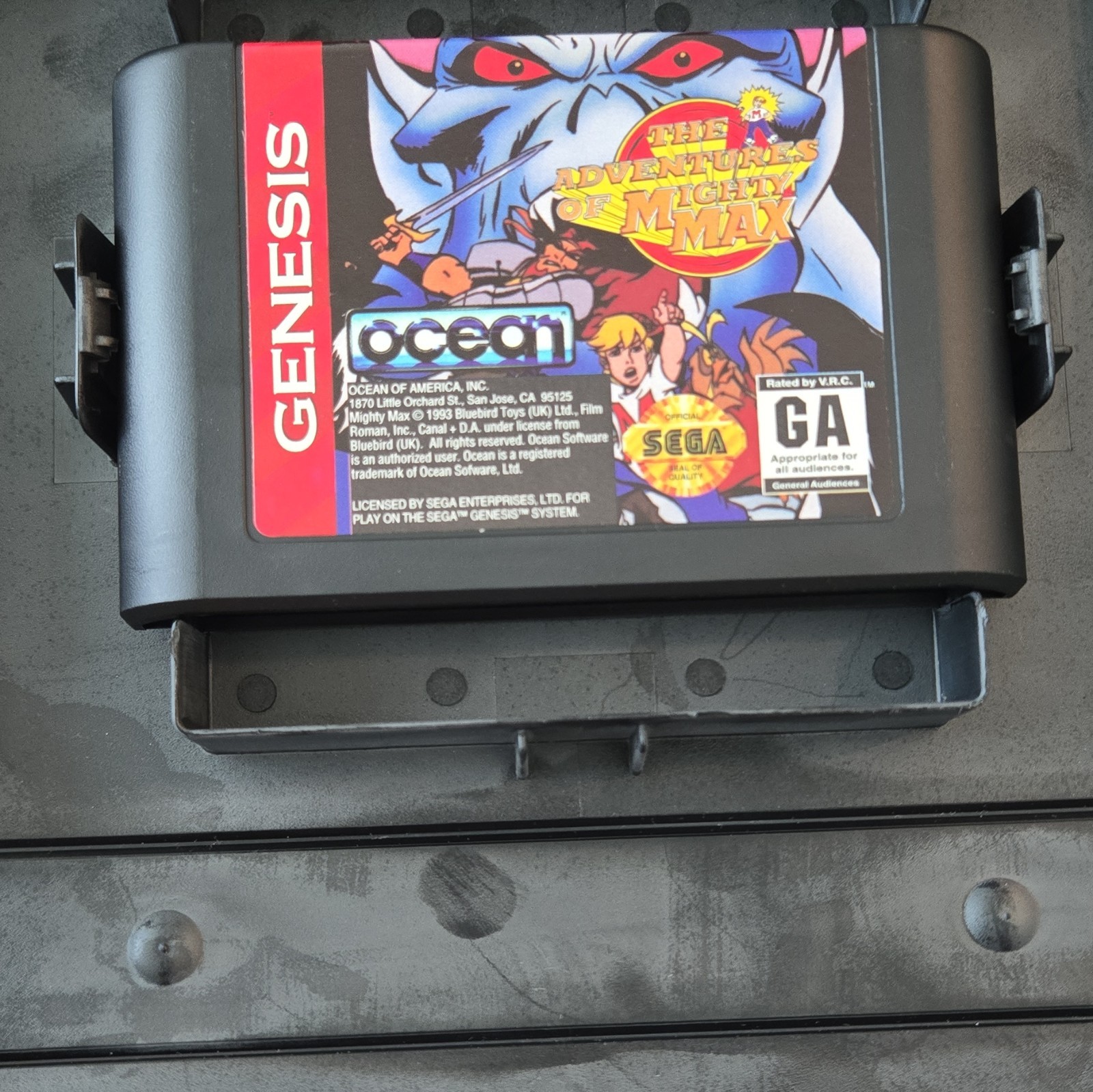 Ocean Mighty Max Action & Adventure (Sega Genesis, 1993) CIB Complete