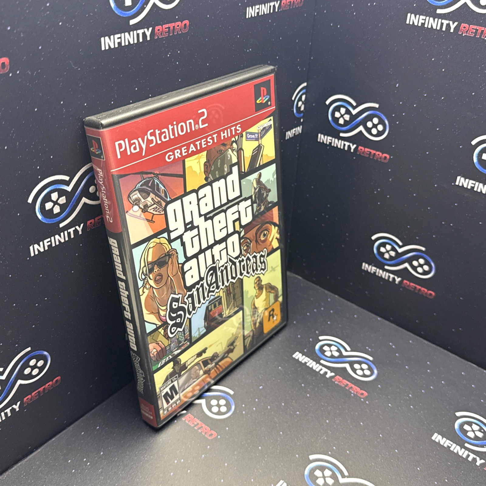 Grand Theft Auto: San Andreas Sony PlayStation 2 PS2 CIB With Poster Refurbished