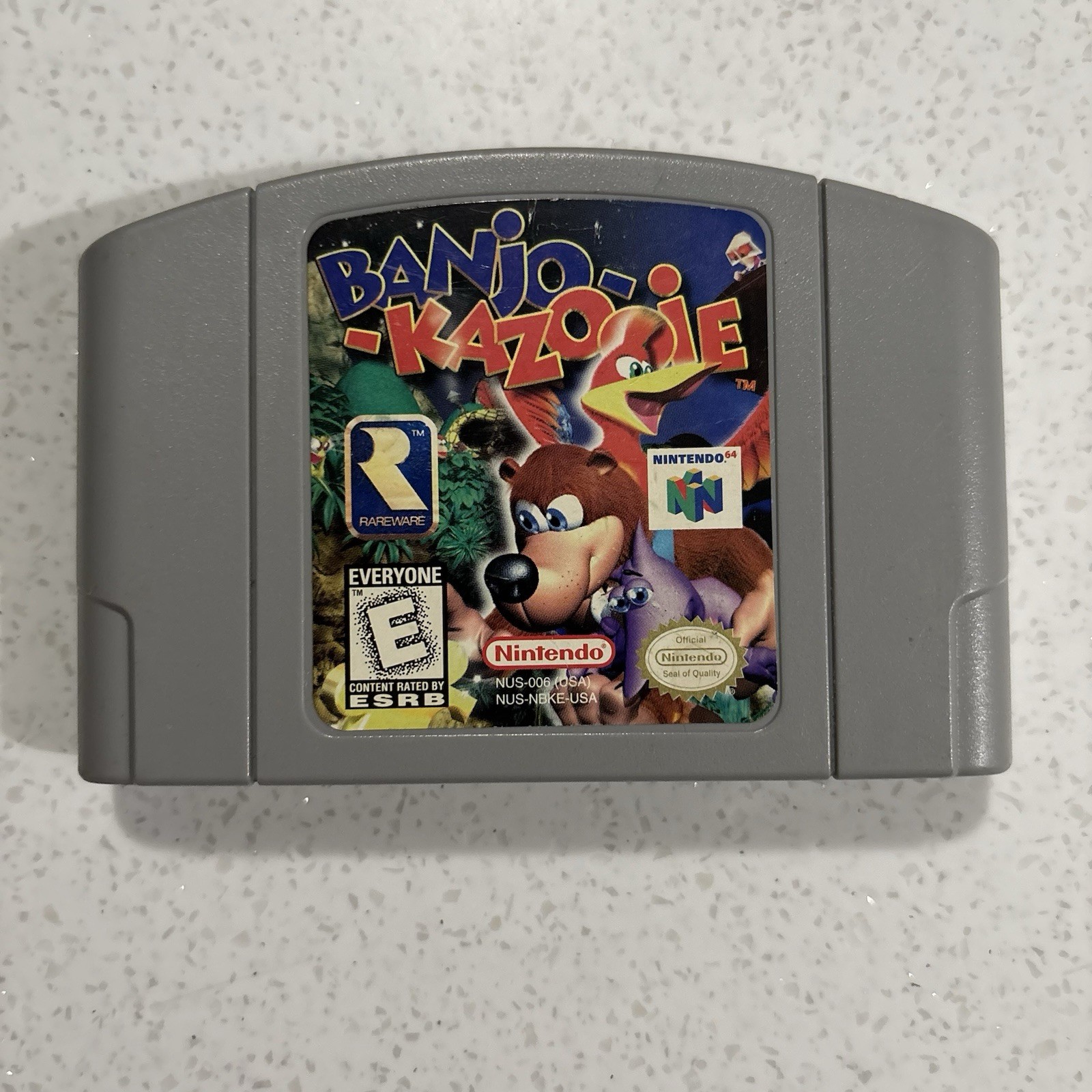 Banjo-Kazooie N64 (Nintendo 64, 1998) Authentic Tested