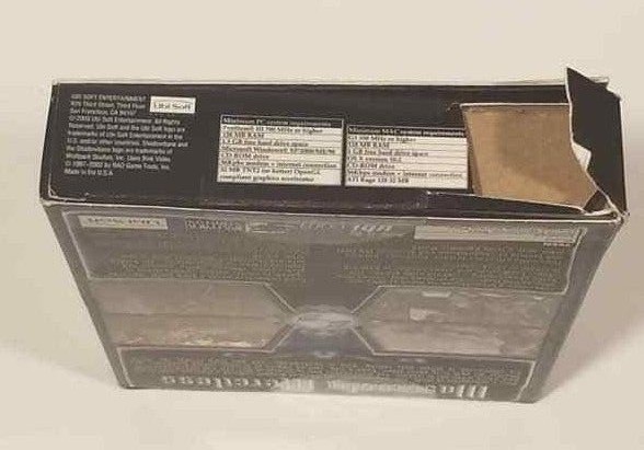 Shadowbane Windows Mac 2003 Wolfpack Studios RPG Ubi Soft Rated Teen PC Game
