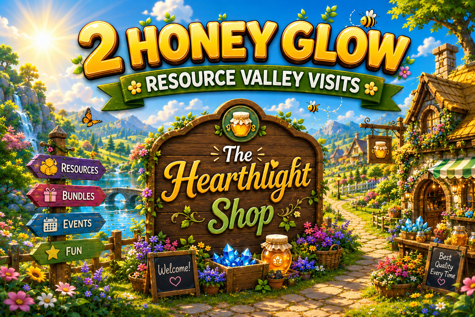 DLV – Honeyglow Resources – 2 Visits