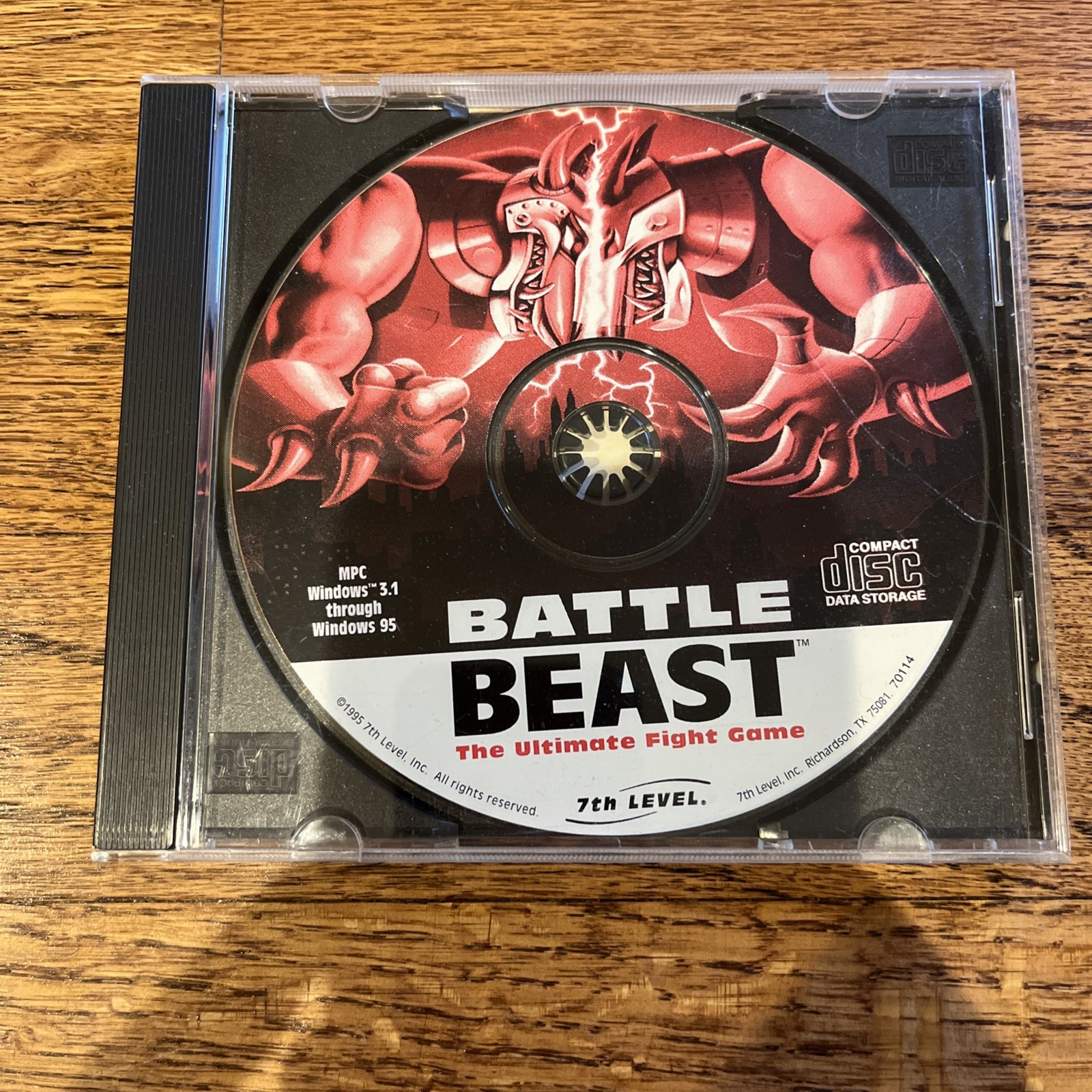 Battle Beast PC CD-ROM, Jewel Case, No Manual
