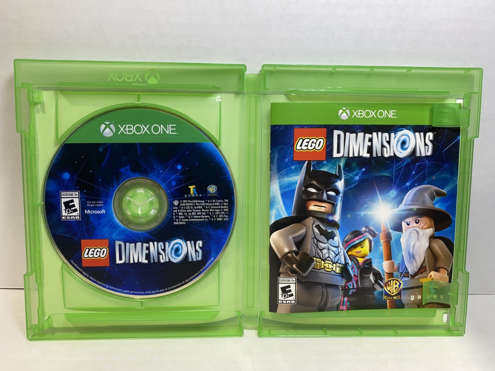 Lego Dimensions Game Disc Only For Xbox One Tested Free Shipping