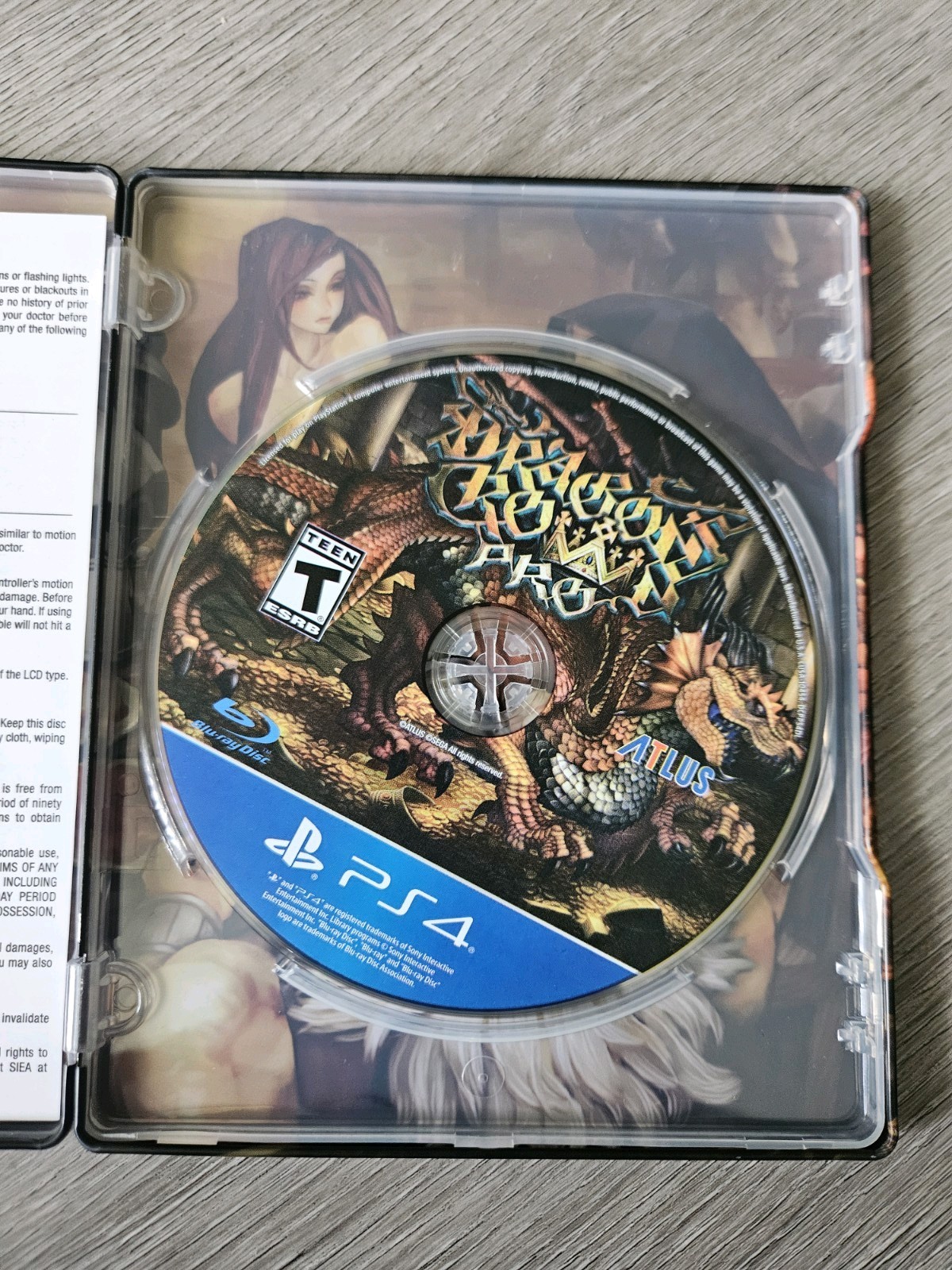 Dragon’s Crown Pro Battle Hardened Steelbook PS4 CIB w/ Slipcover + Skill Cards