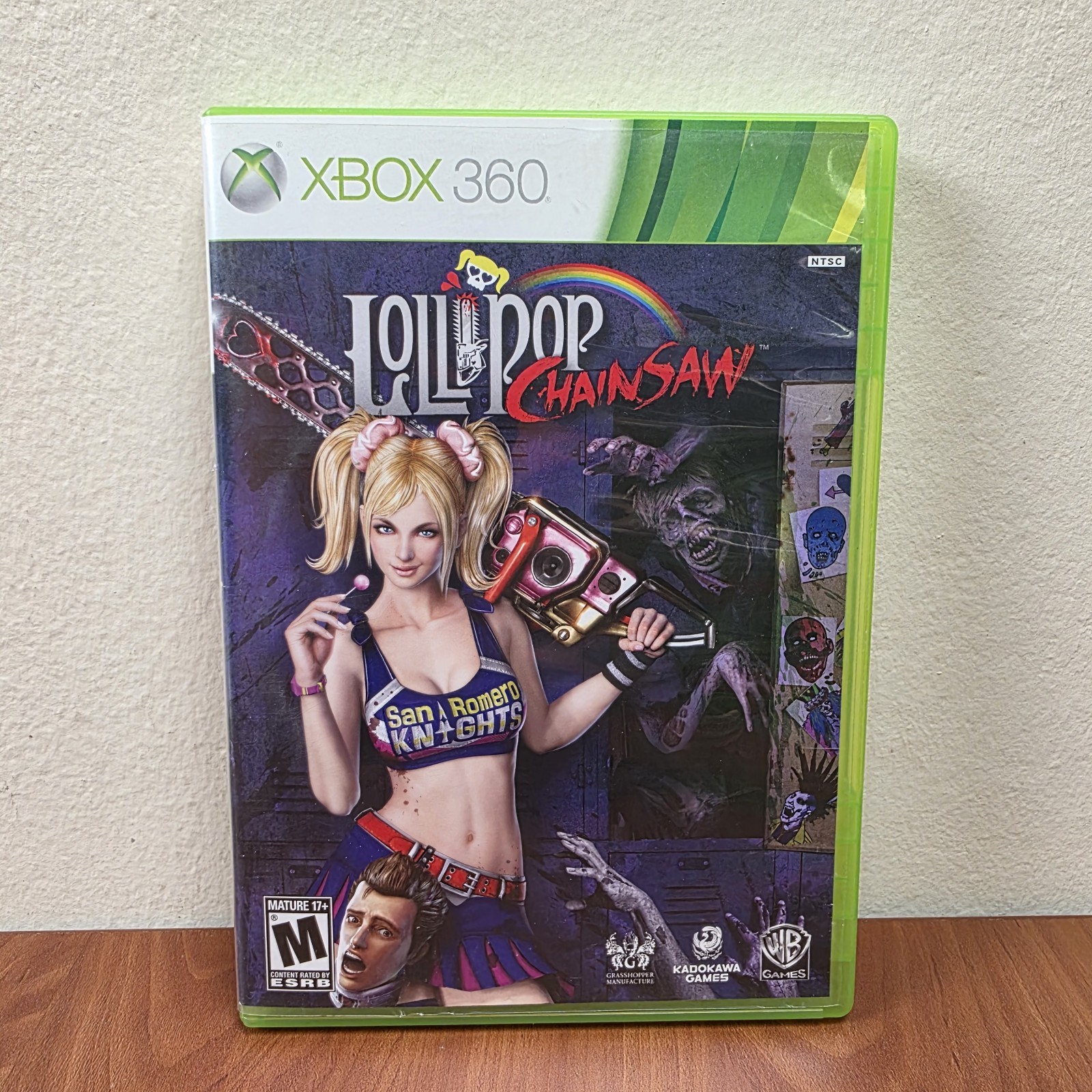 XBox 360 Lollipop Chainsaw Video Game Mature 17+