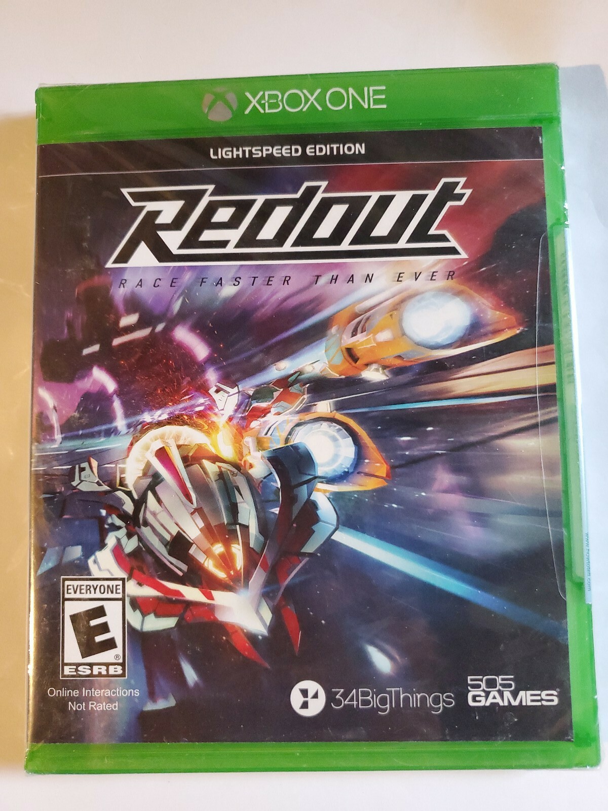 Sealed Redout Lightspeed Edition (Microsoft Xbox One XB1) USA SHIPS FREE