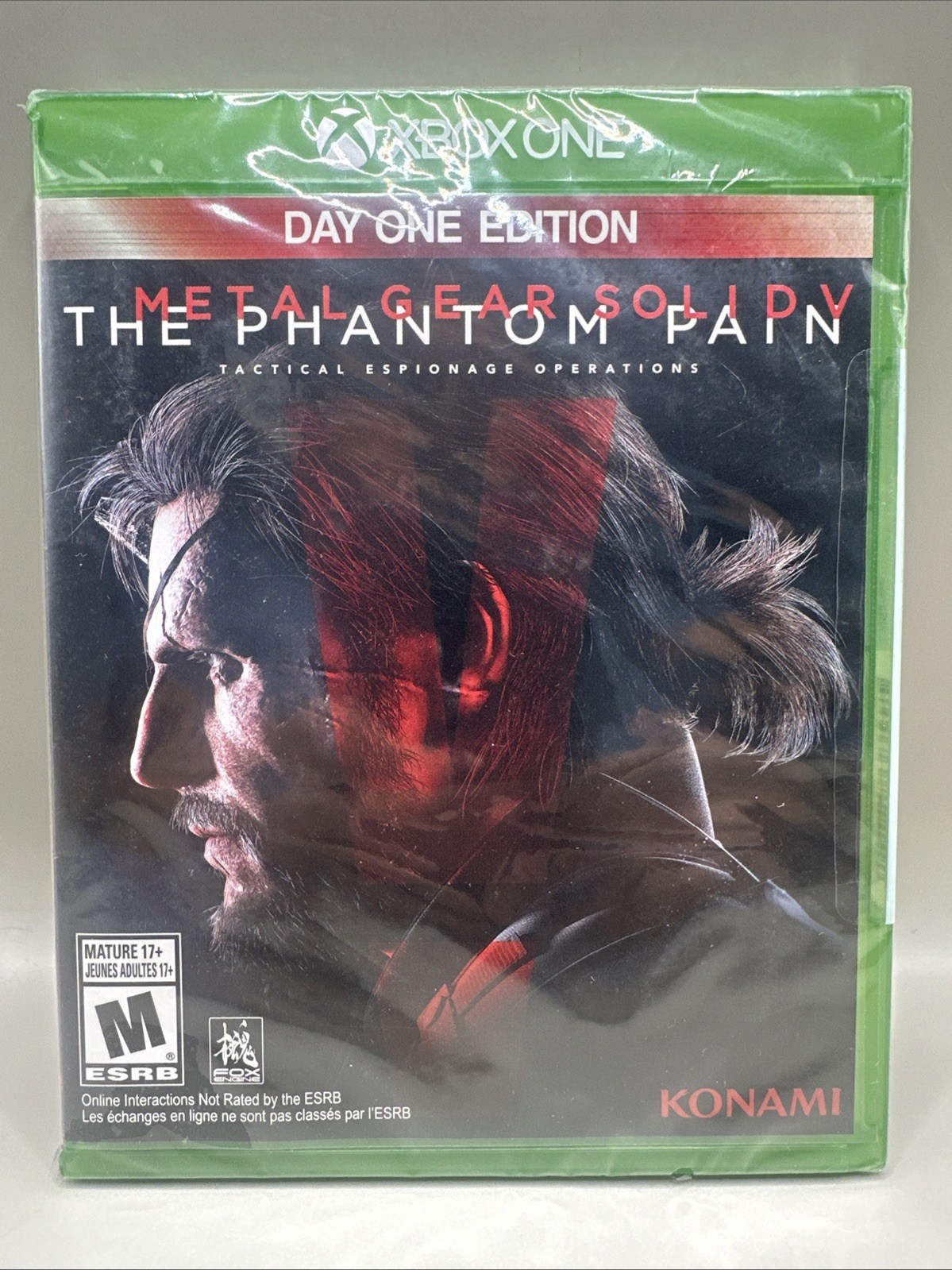Metal Gear Solid V The Phantom Pain Day One Edition XBOX ONE Sealed