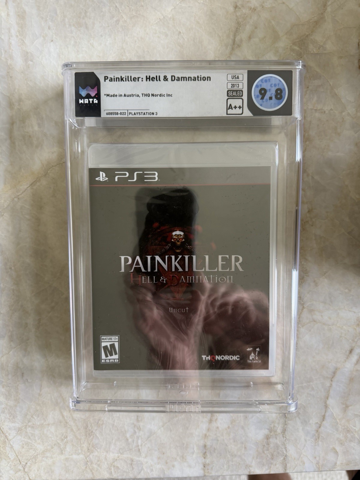 Painkiller Hell & Damnation Sony PlayStation 3 Graded WATA 9.8 A++ Sealed PS3