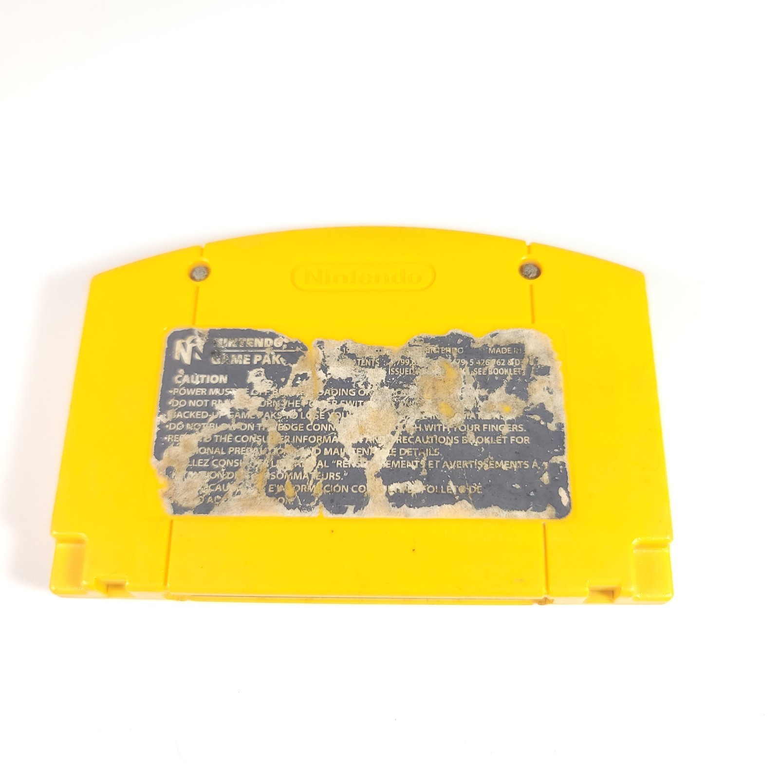 Donkey Kong 64 N64 Nintendo 64 Yellow Cartridge Tested Working Authentic