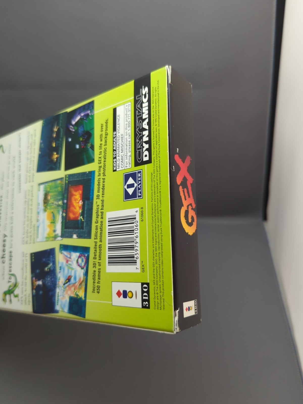 * Gex (Panasonic 3DO) Complete CIB Longbox