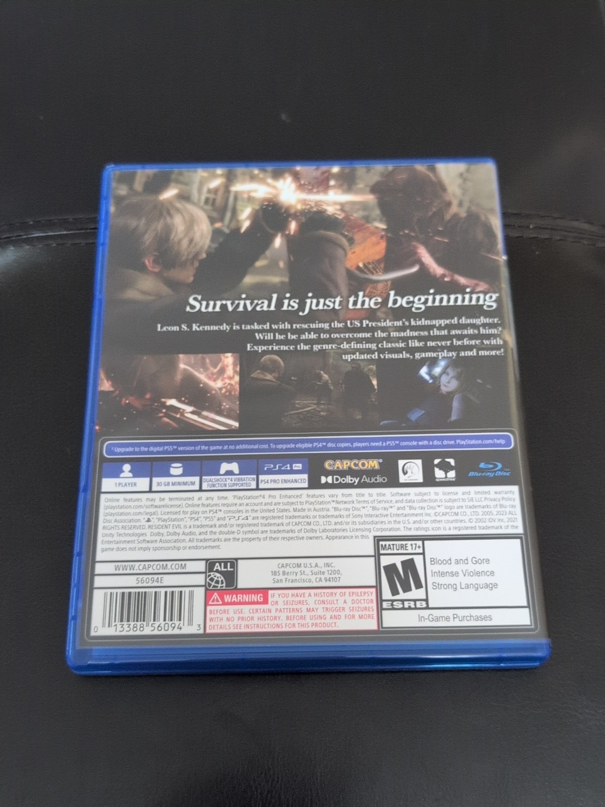 Resident Evil 4 PlayStation 4