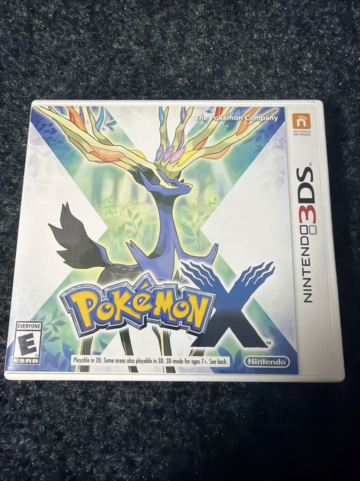 Pokémon X Nintendo 3DS Game.