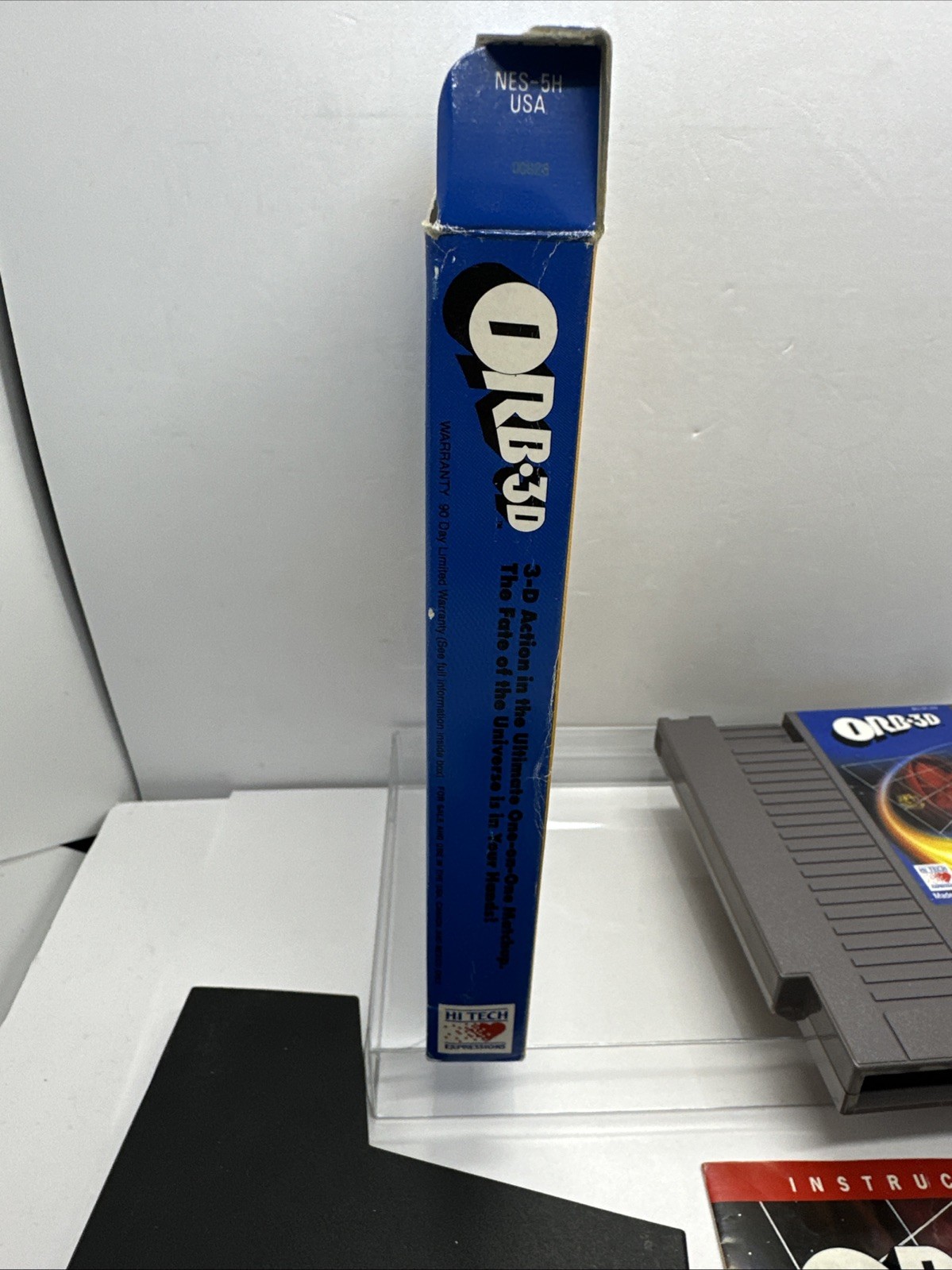 NES ORB 3D Nintendo Entertainment System w/Glasses Cleaned & Tested