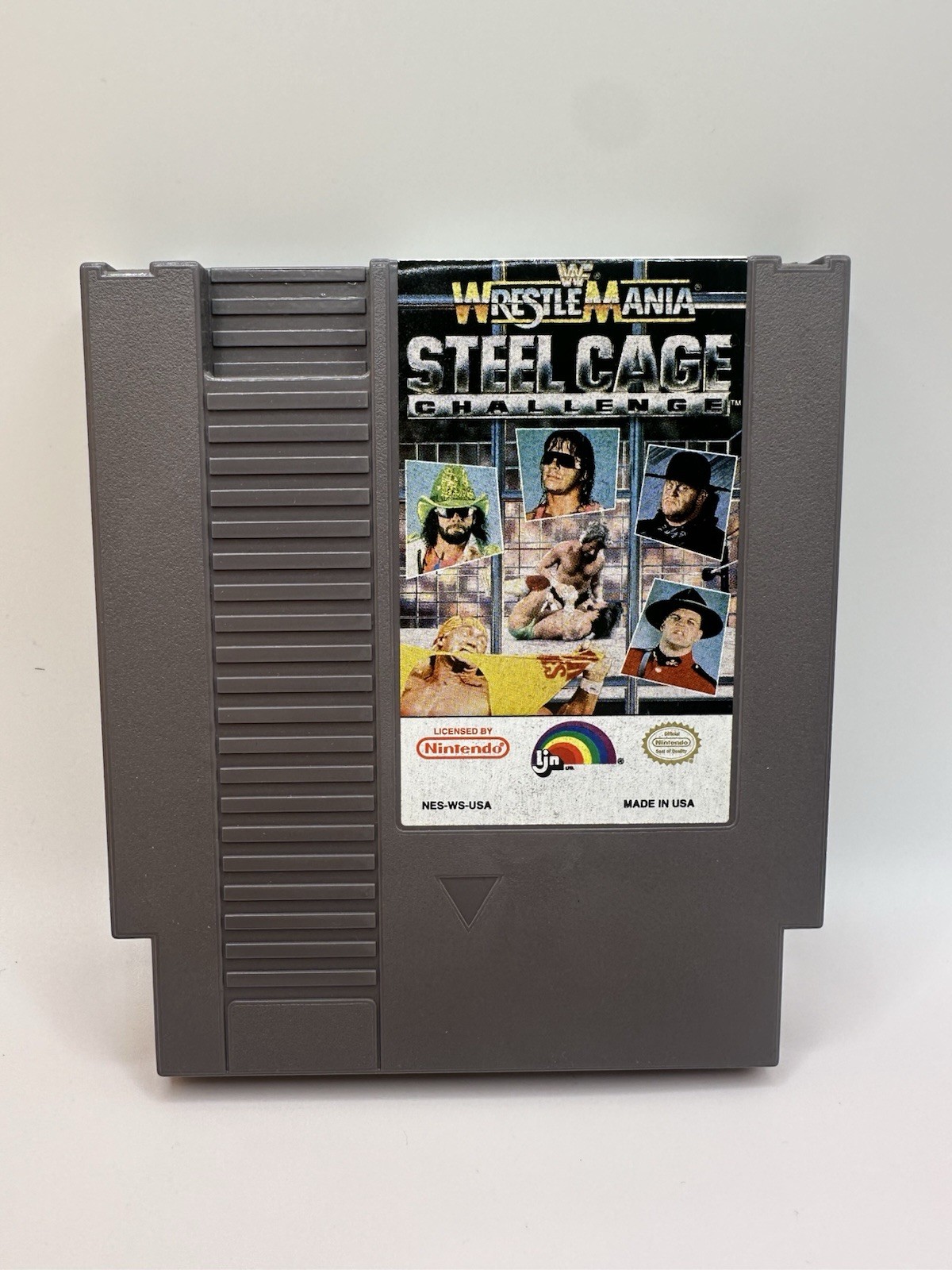 WWF WrestleMania Steel Cage Challenge NES – CIB WITH Poster and inserts