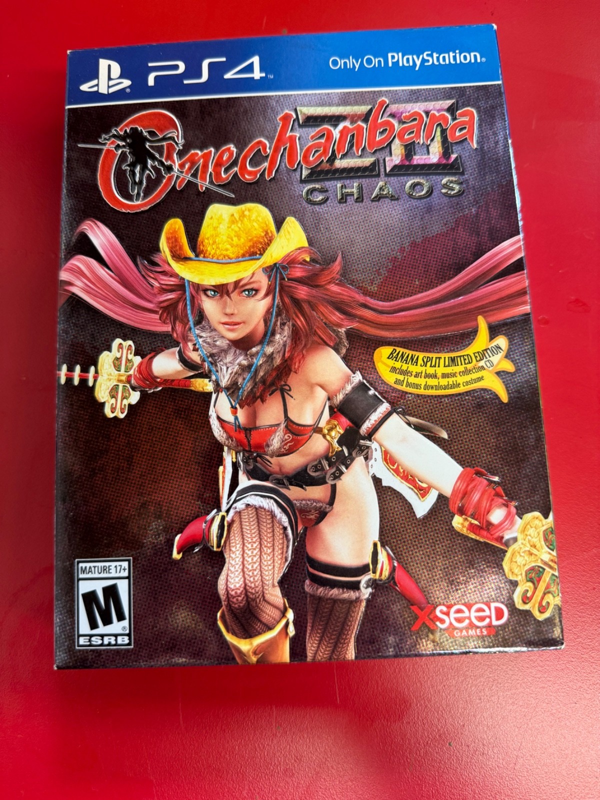 Onechanbara Z2: Chaos Banana Split Limited Edition (Sony PlayStation 4, 2015)CIB
