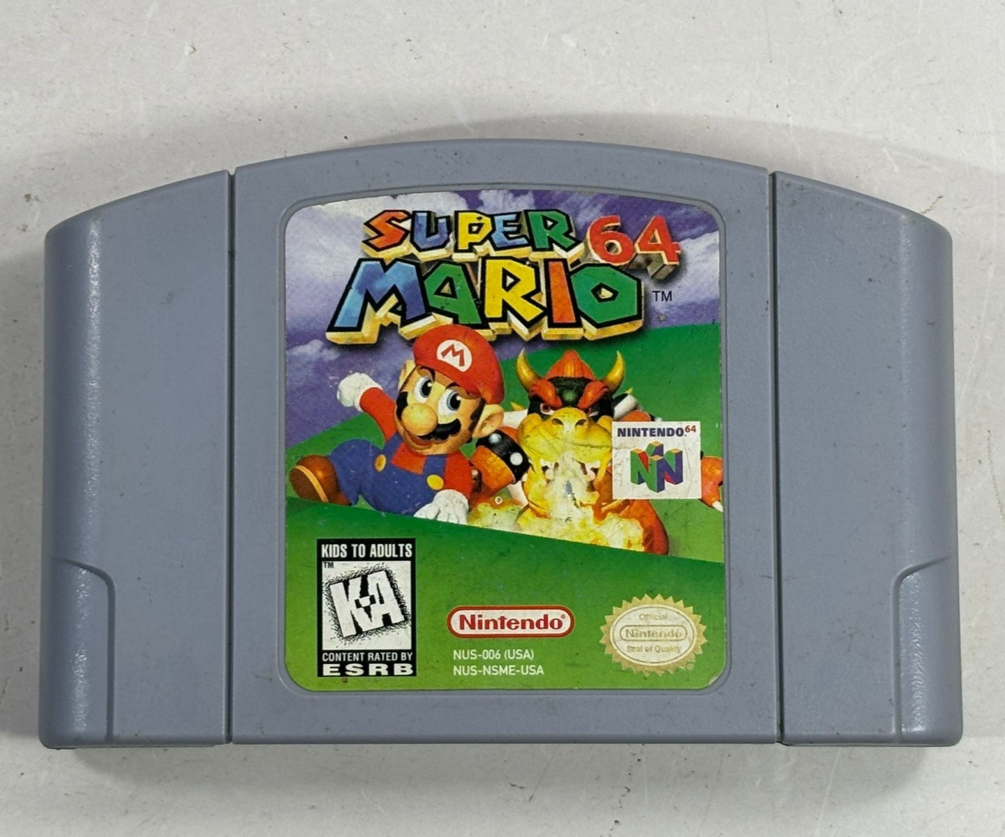 Super Mario 64 (Nintendo 64, 1999) N64 Authentic Tested