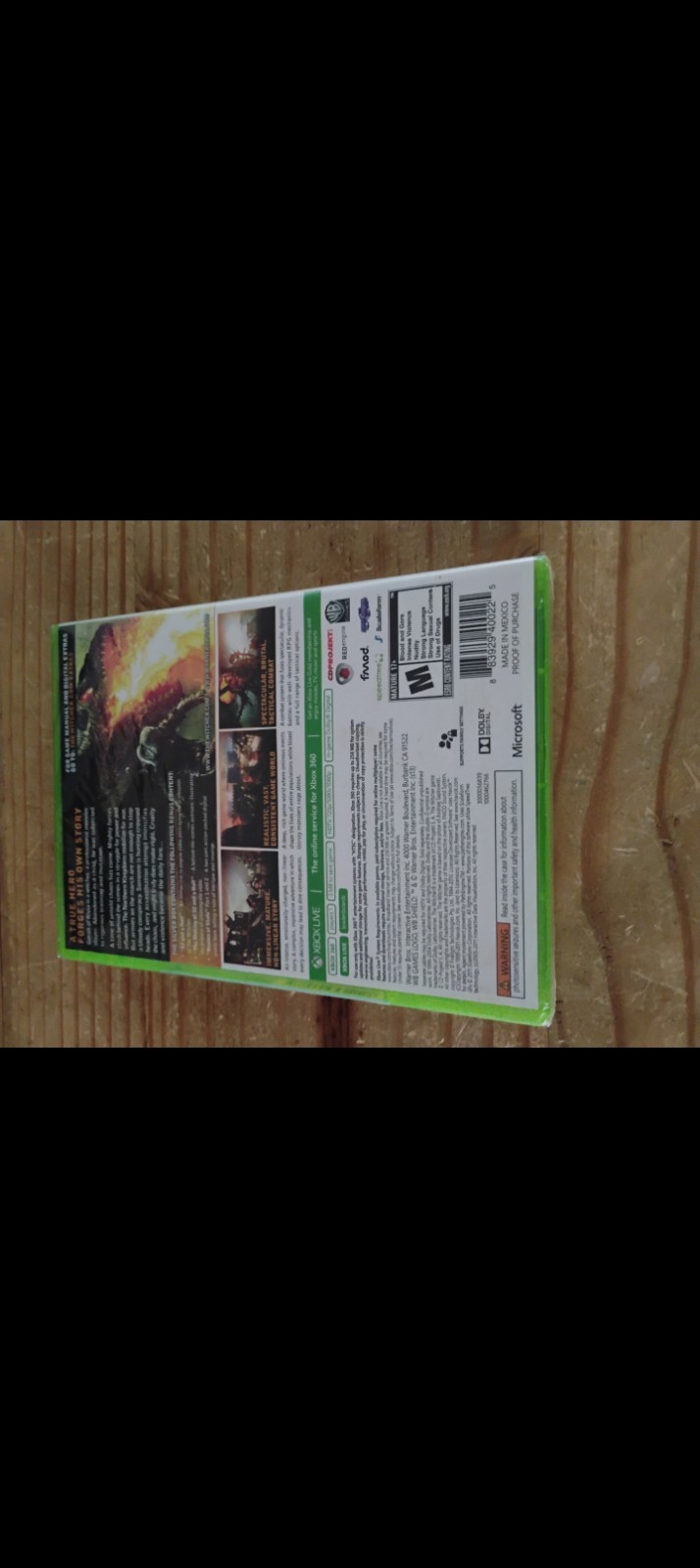 WB Games The Witcher 2 Assassins of Kings Enhanced Xbox 360 Manual (Fac Sealed)