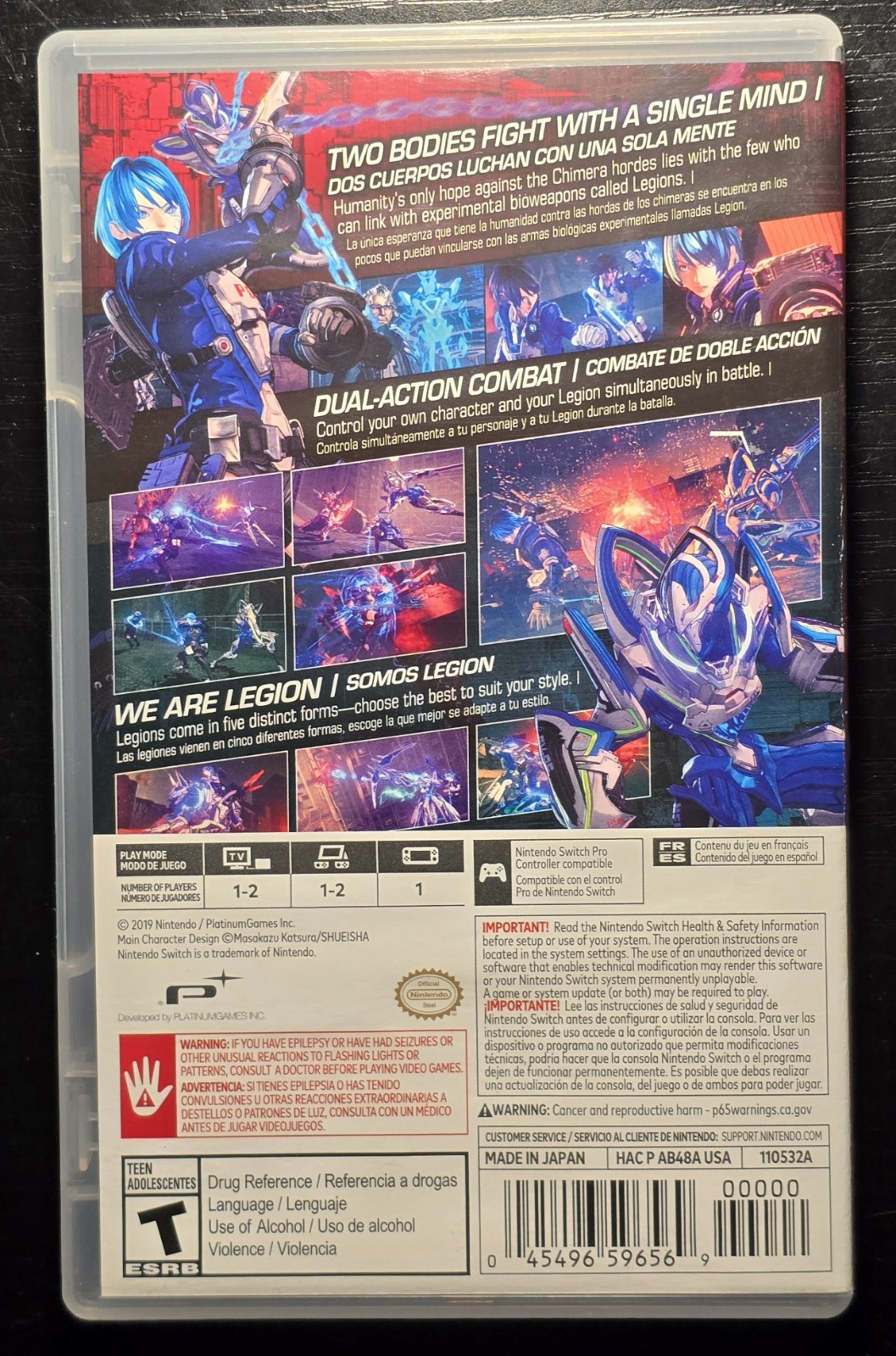 Astral Chain Nintendo Switch Game